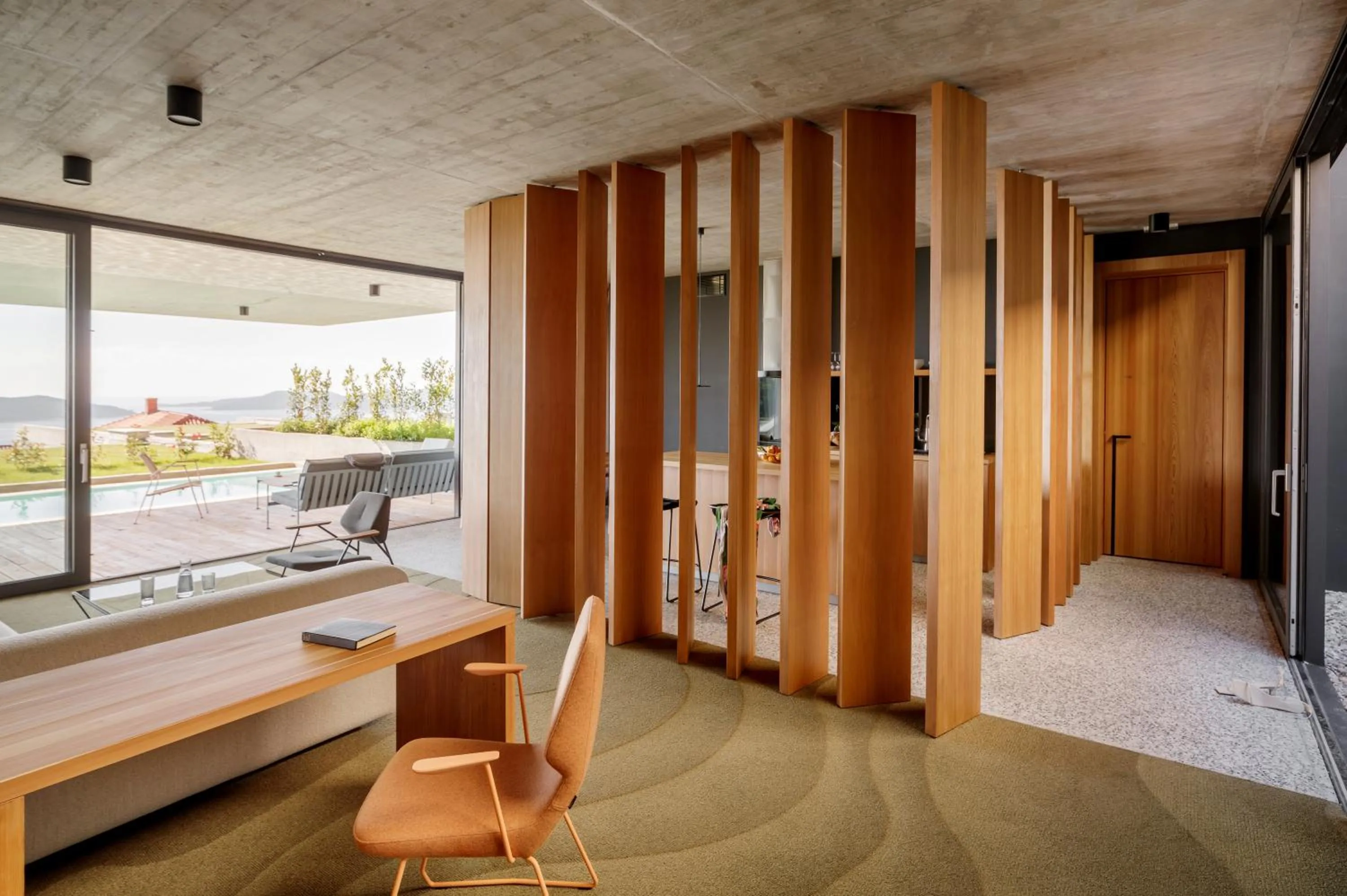 Kitchen or kitchenette in Hotel Osmolis