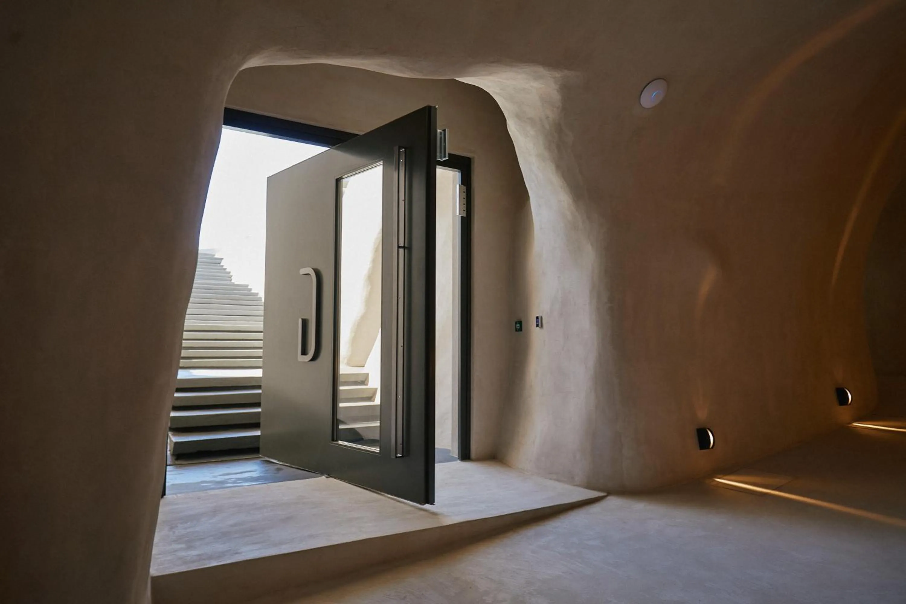 Facade/entrance in Divine Cave Experience