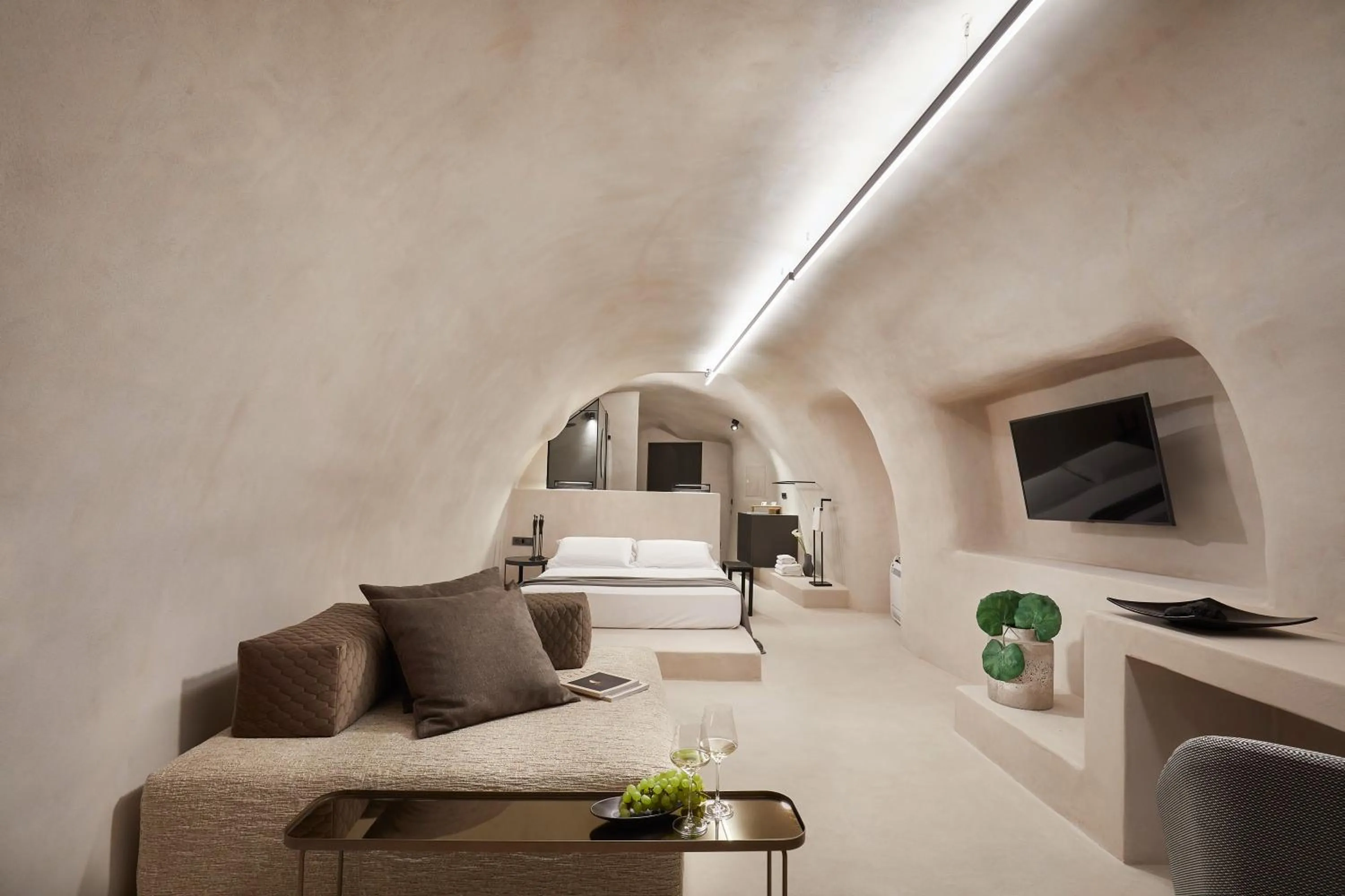 Bed in Divine Cave Experience