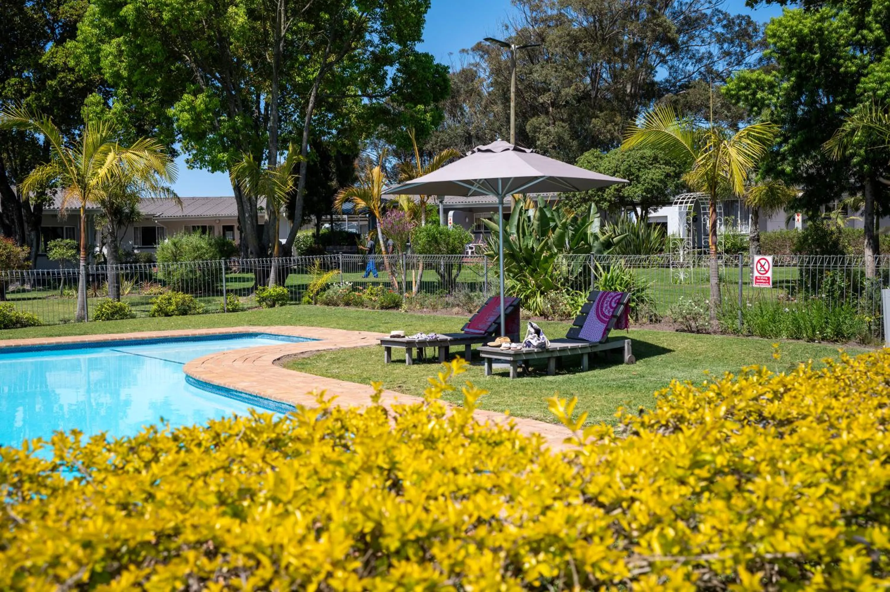 Garden in Pine Lodge George