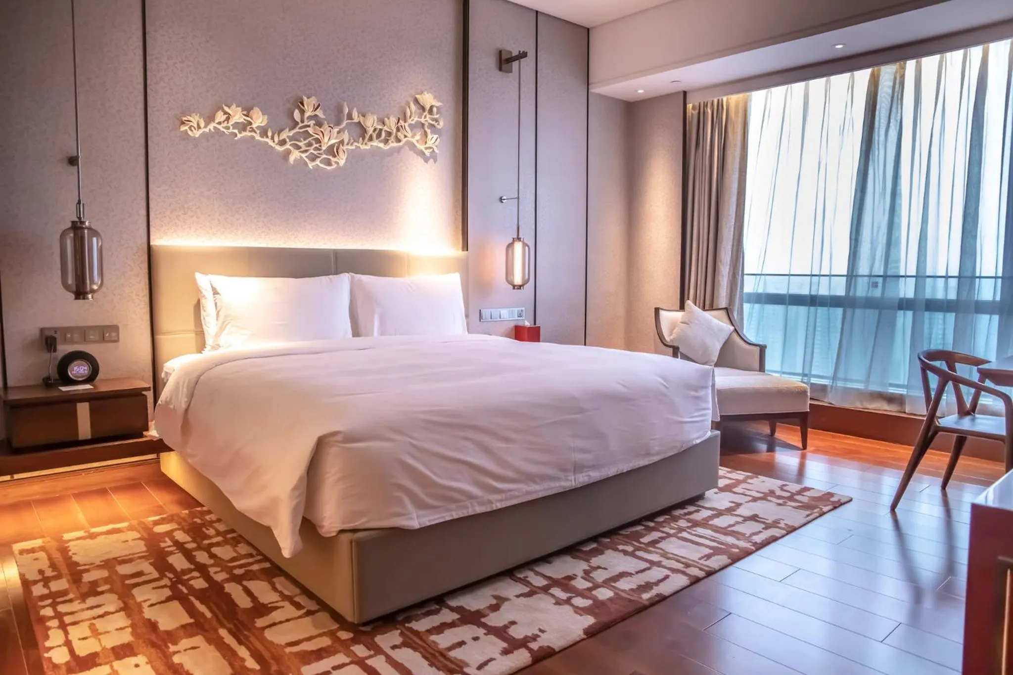 Bedroom, Bed in HUALUXE Beijing Xinan