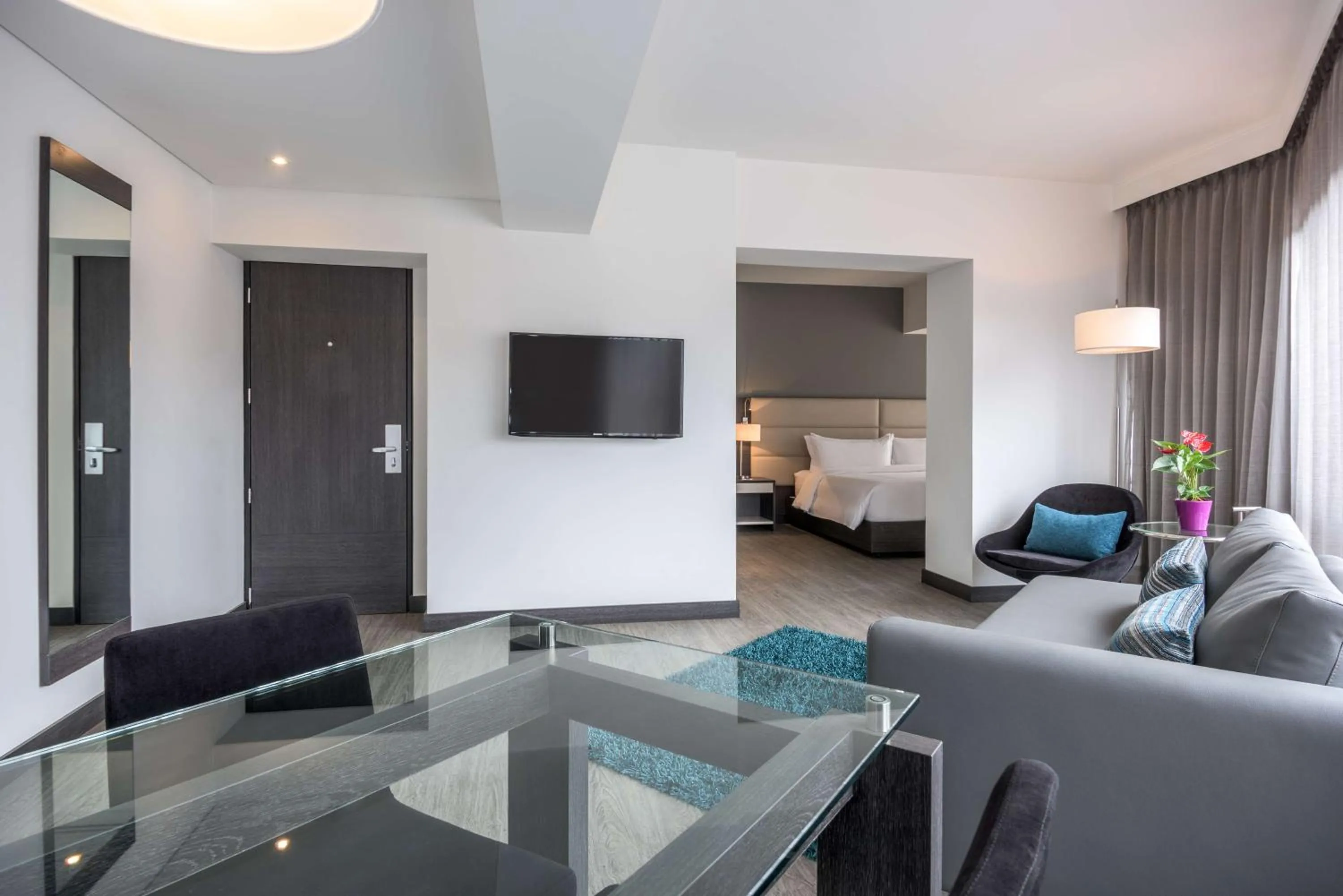 Photo of the whole room, Bed in NH Bogota Urban 26 Royal