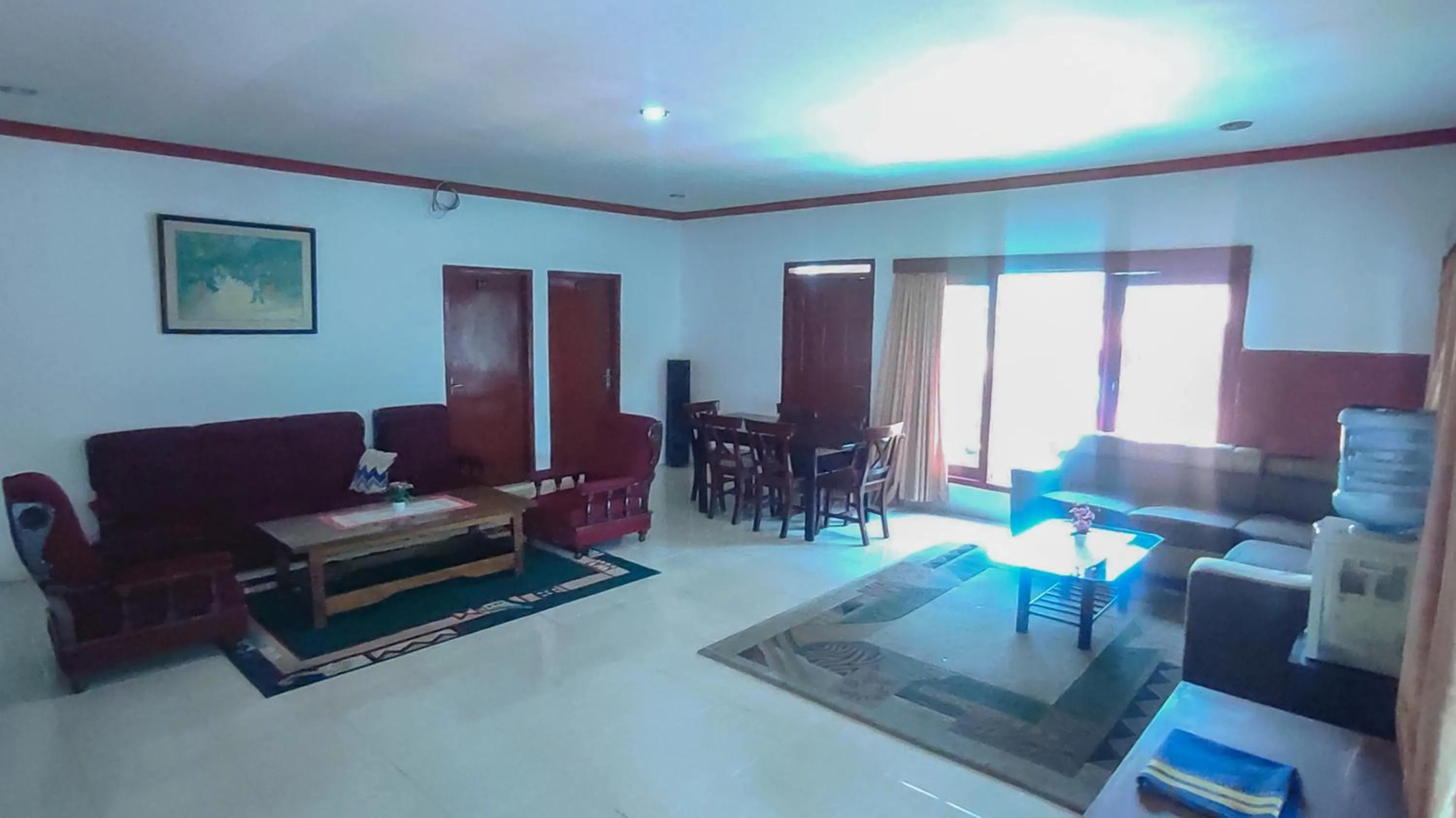 Living room in Burangrang Village Mitra RedDoorz