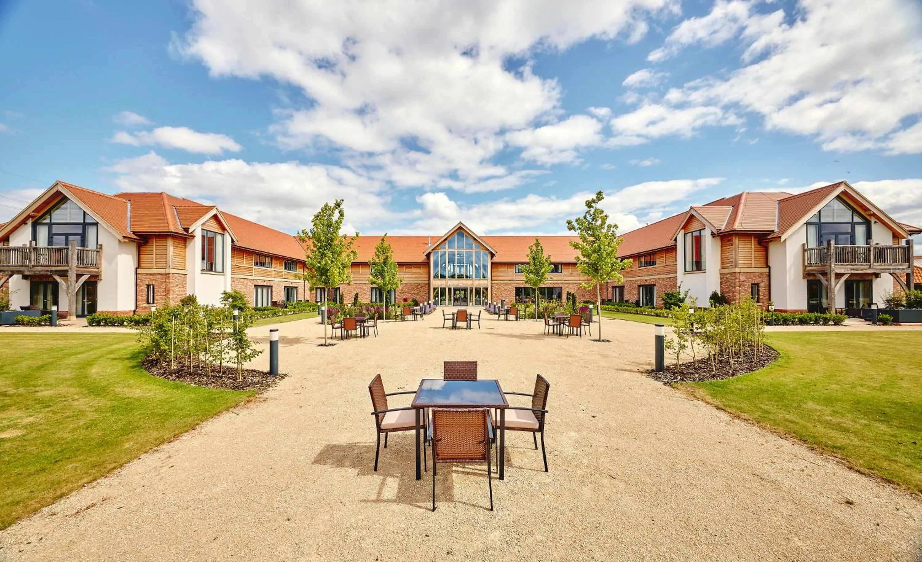 Property building in Sandburn Hall