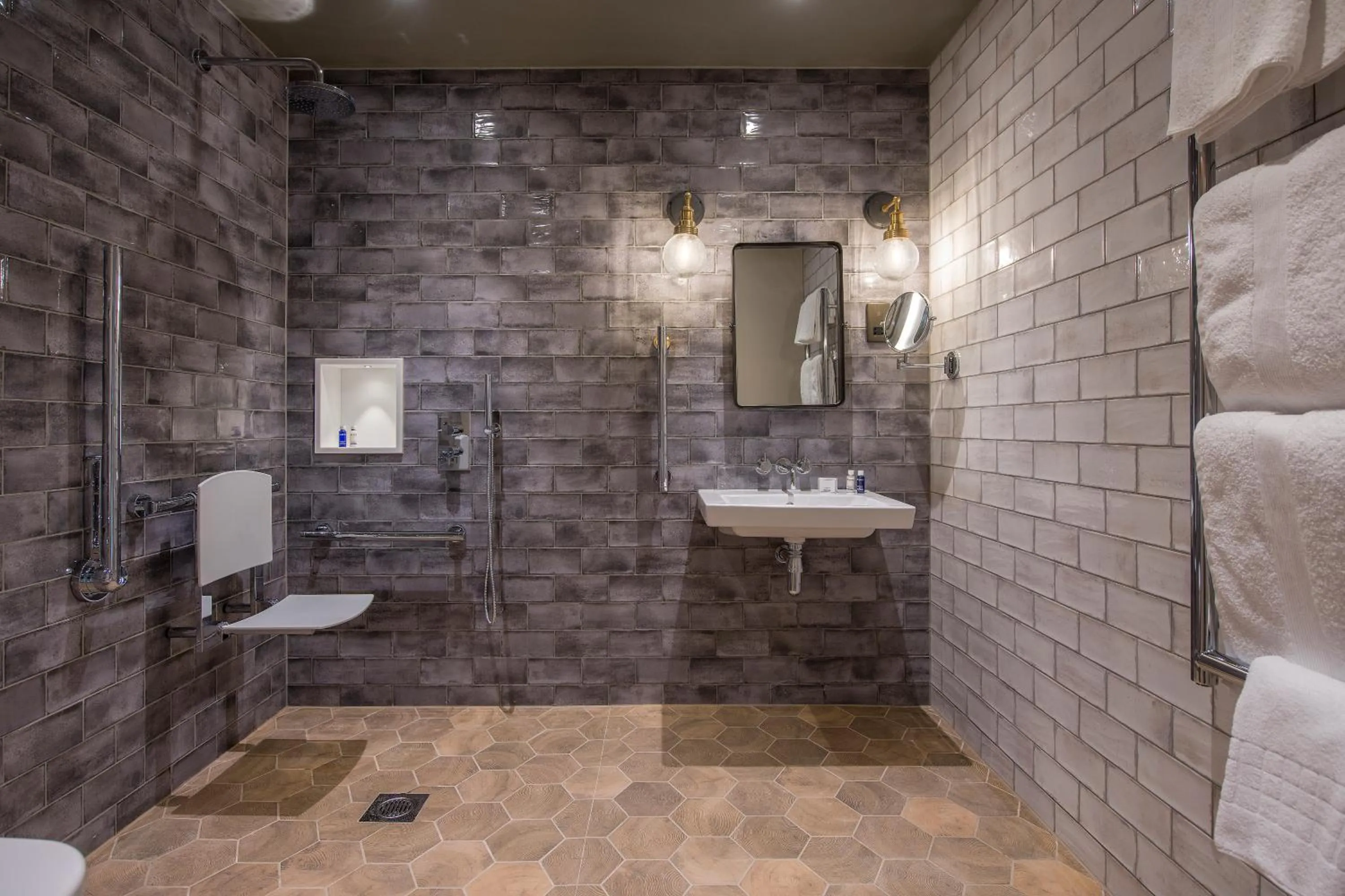 Bathroom in Sandburn Hall