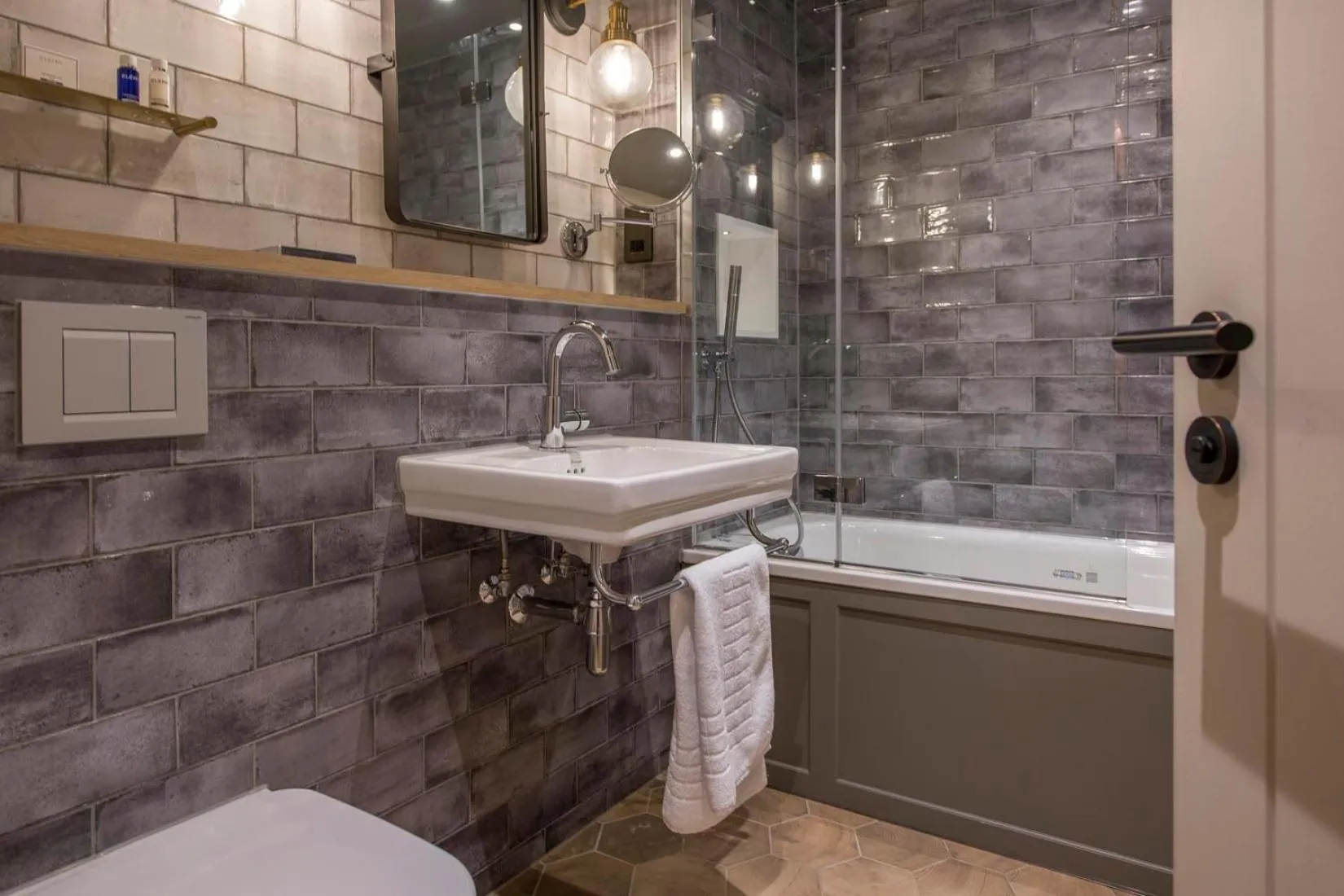 Bathroom in Sandburn Hall