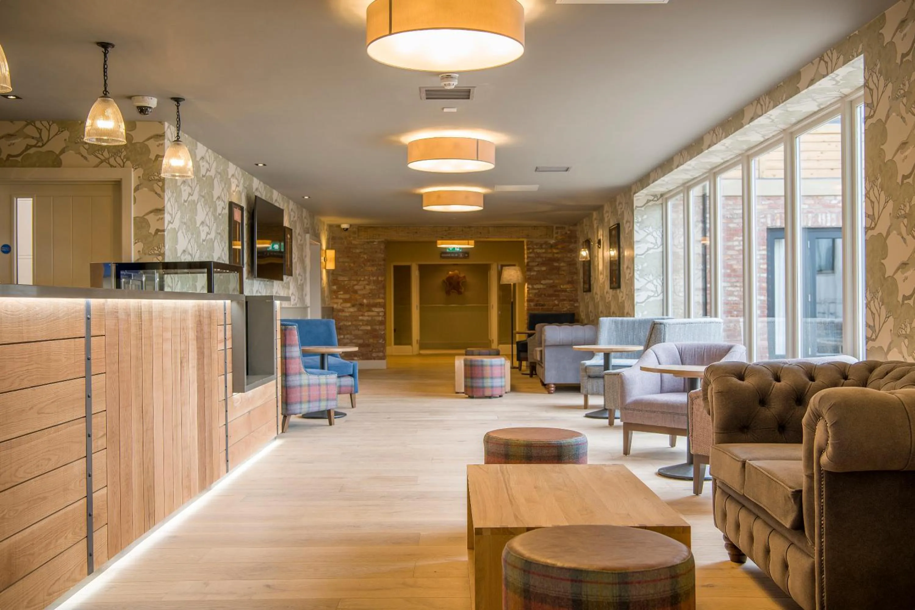 Lounge or bar in Sandburn Hall