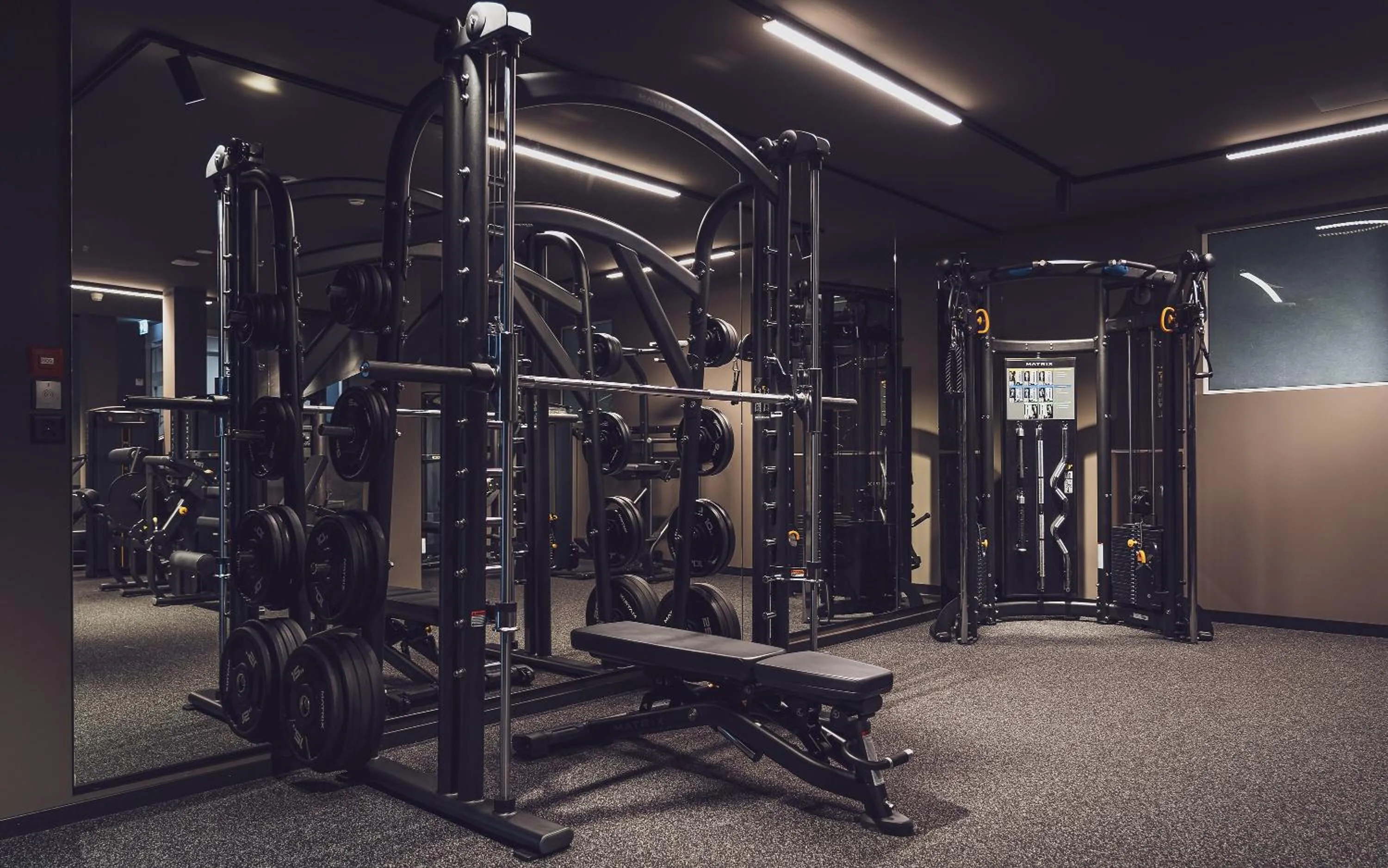 Fitness centre/facilities in Mountain Plaza Hotel