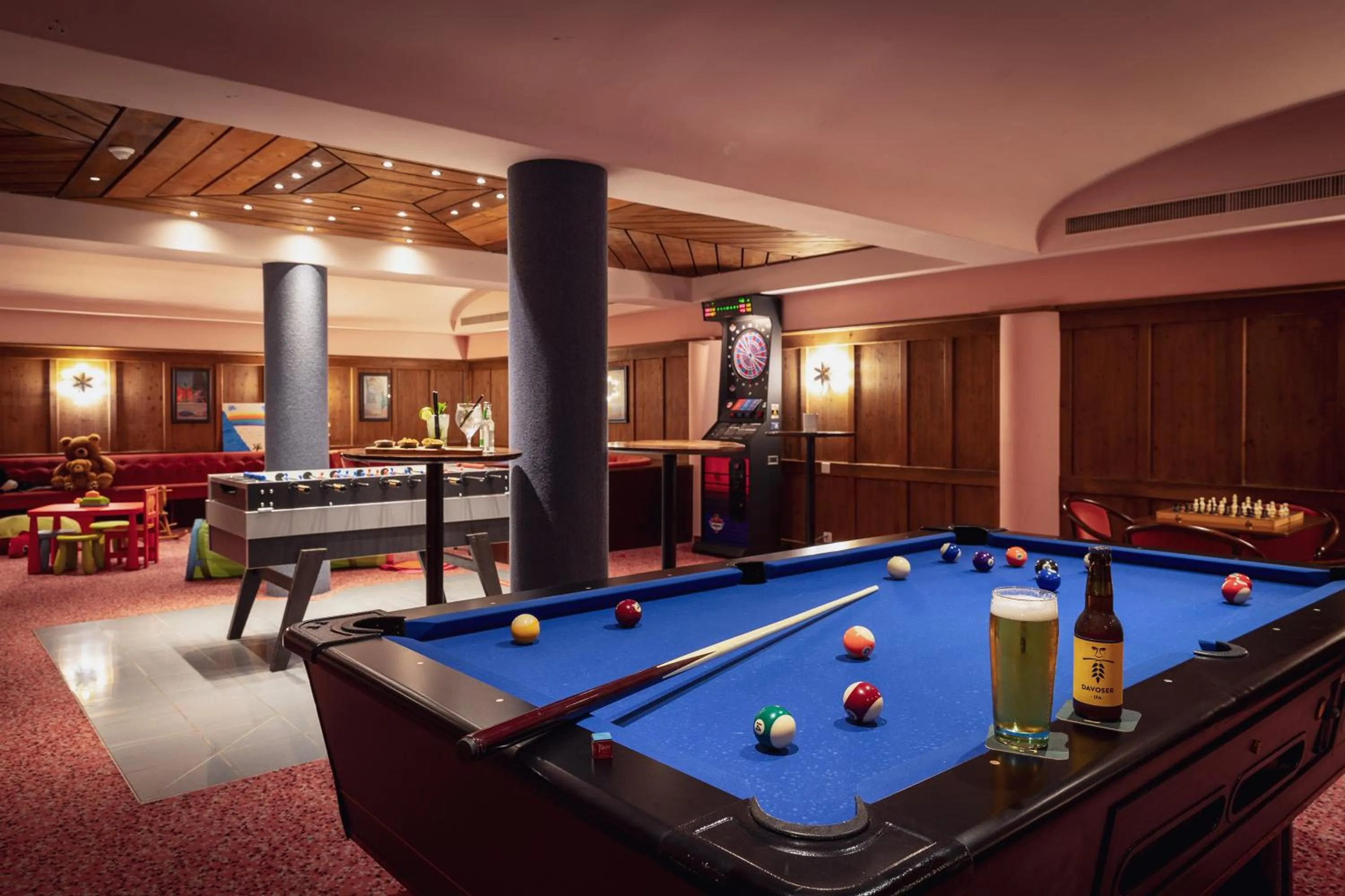 Game Room in Sunstar Hotel Klosters