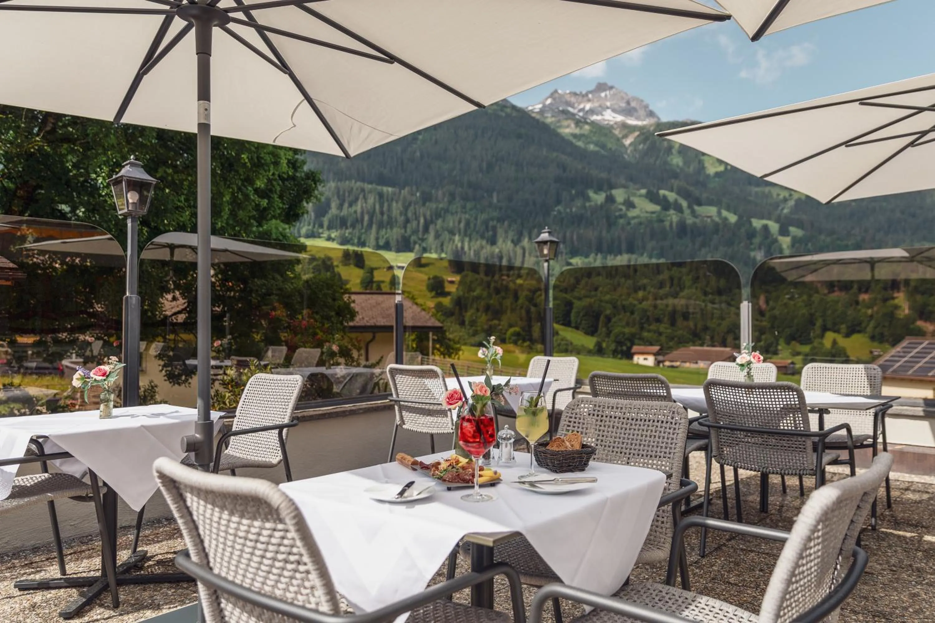 Balcony/Terrace in Sunstar Hotel Klosters