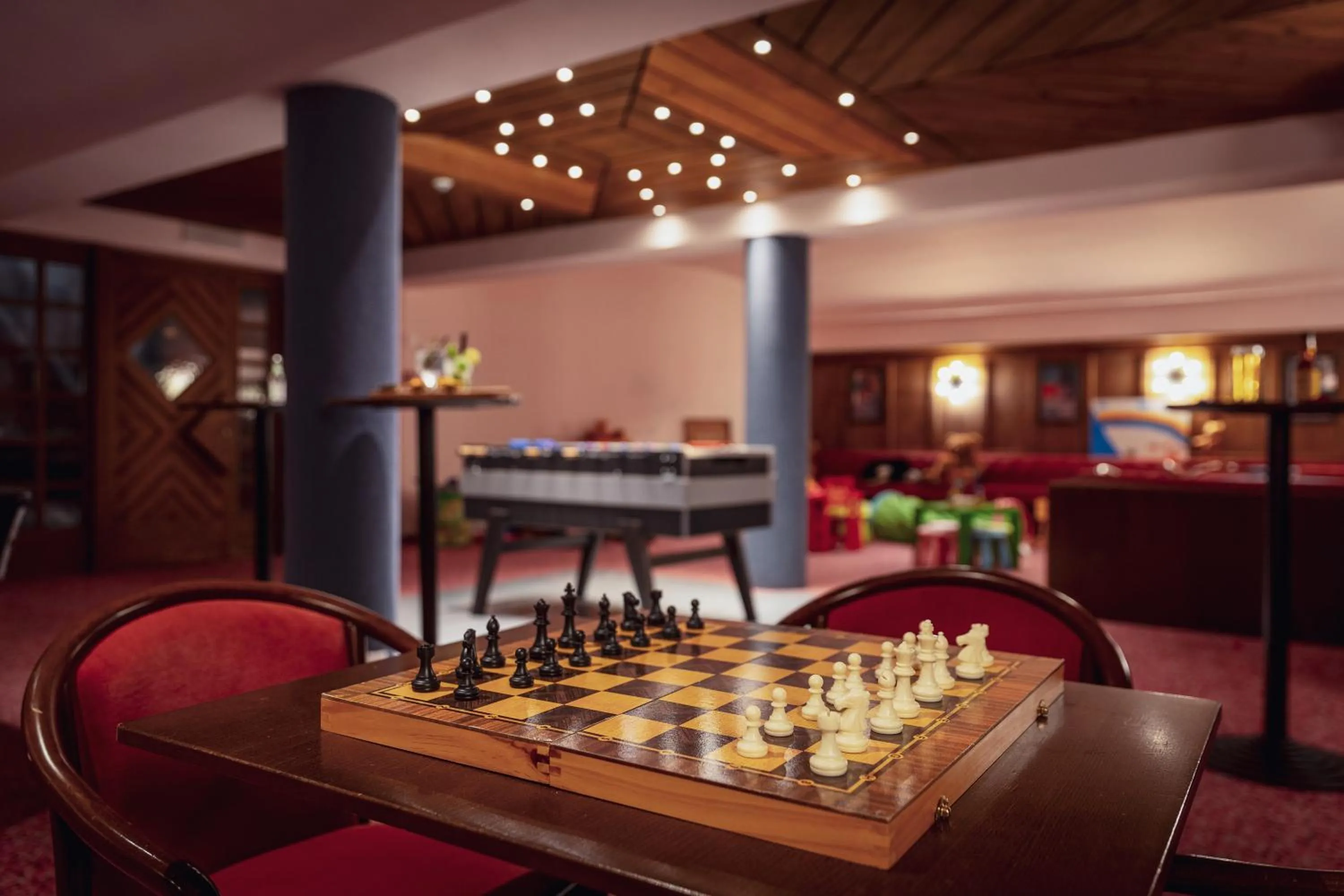 Game Room in Sunstar Hotel Klosters