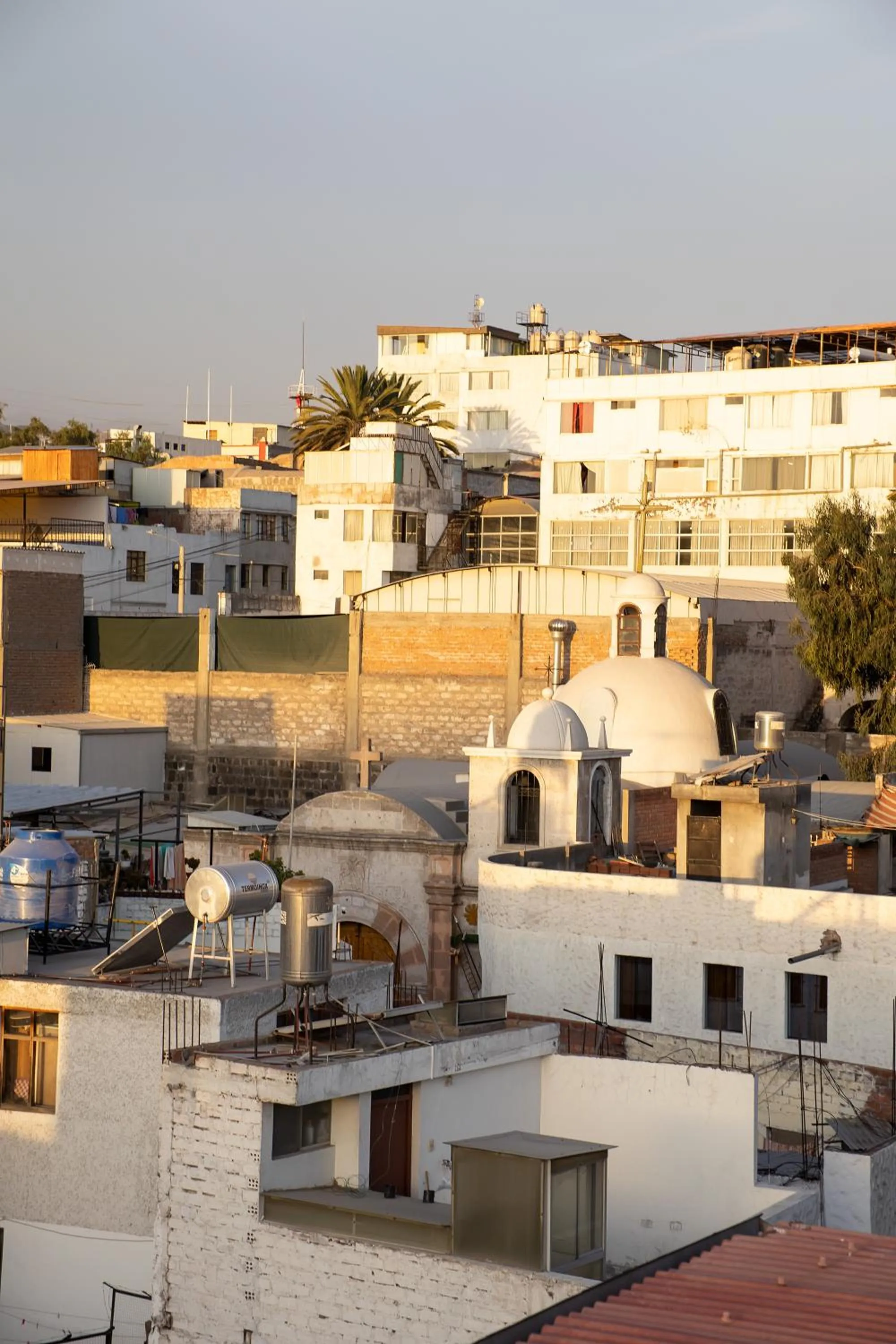 Bird's eye view in Tambo del Solar