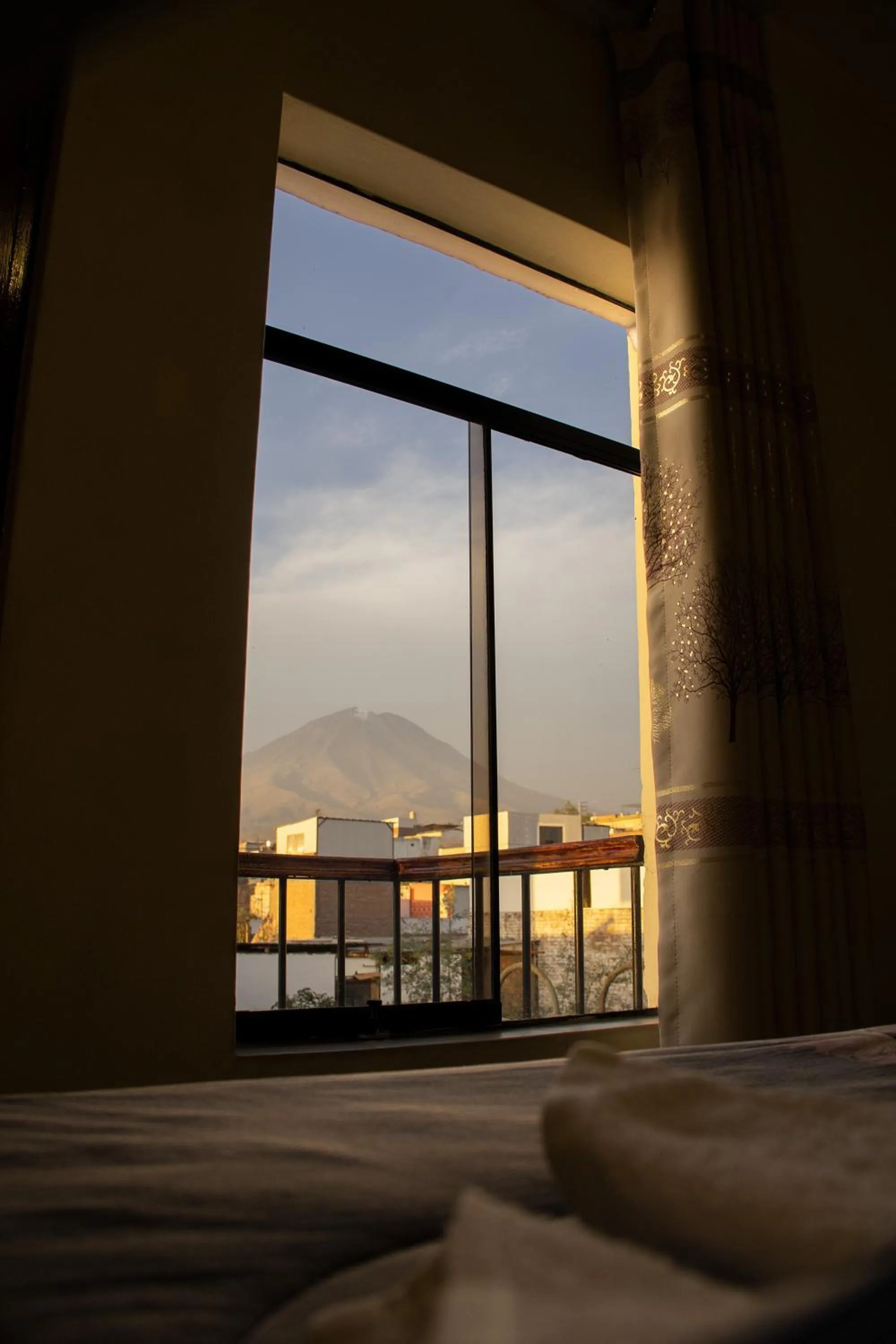 View (from property/room), Bed in Tambo del Solar