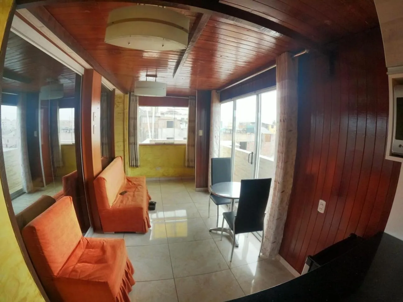 Living room in Tambo del Solar