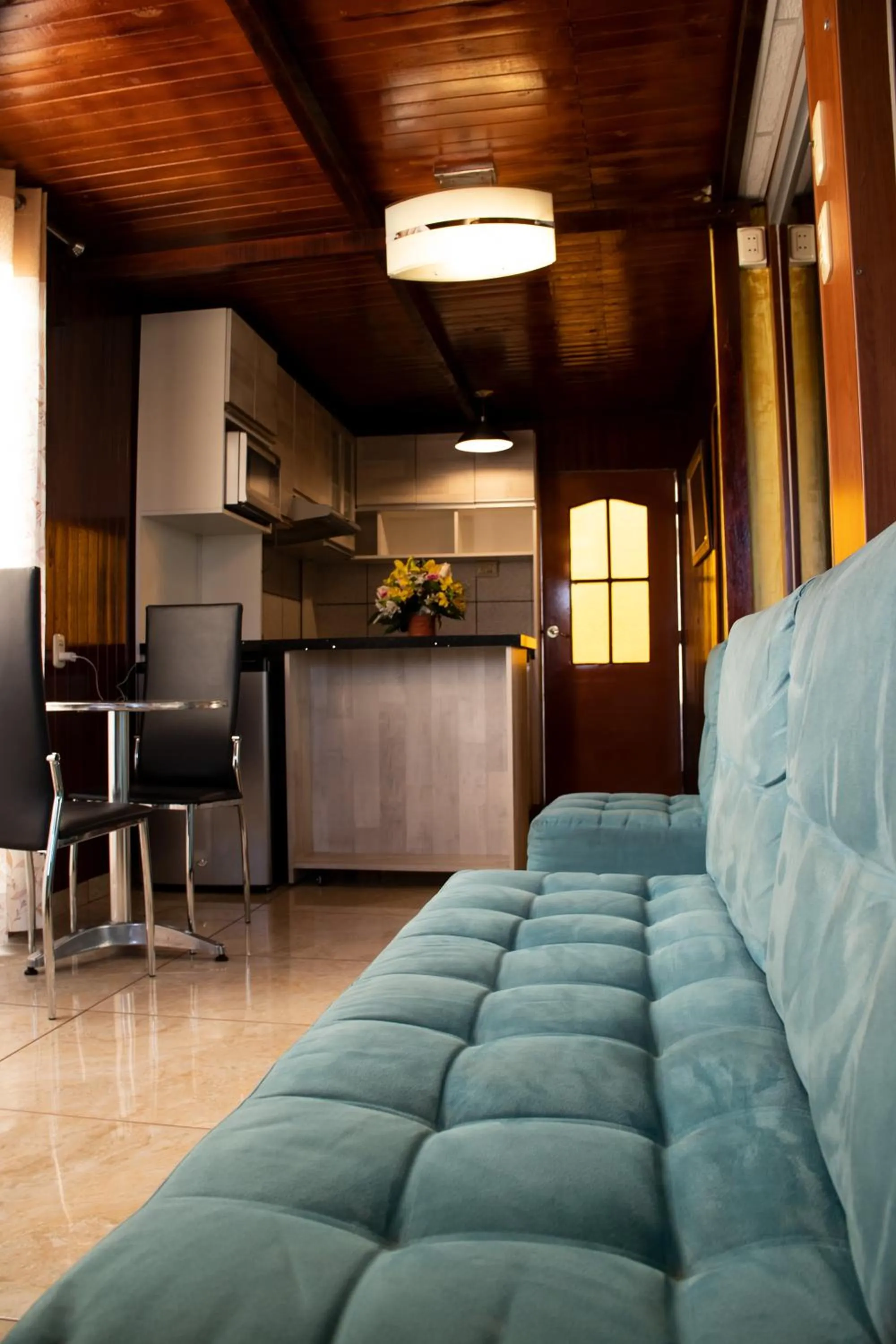 Seating area in Tambo del Solar