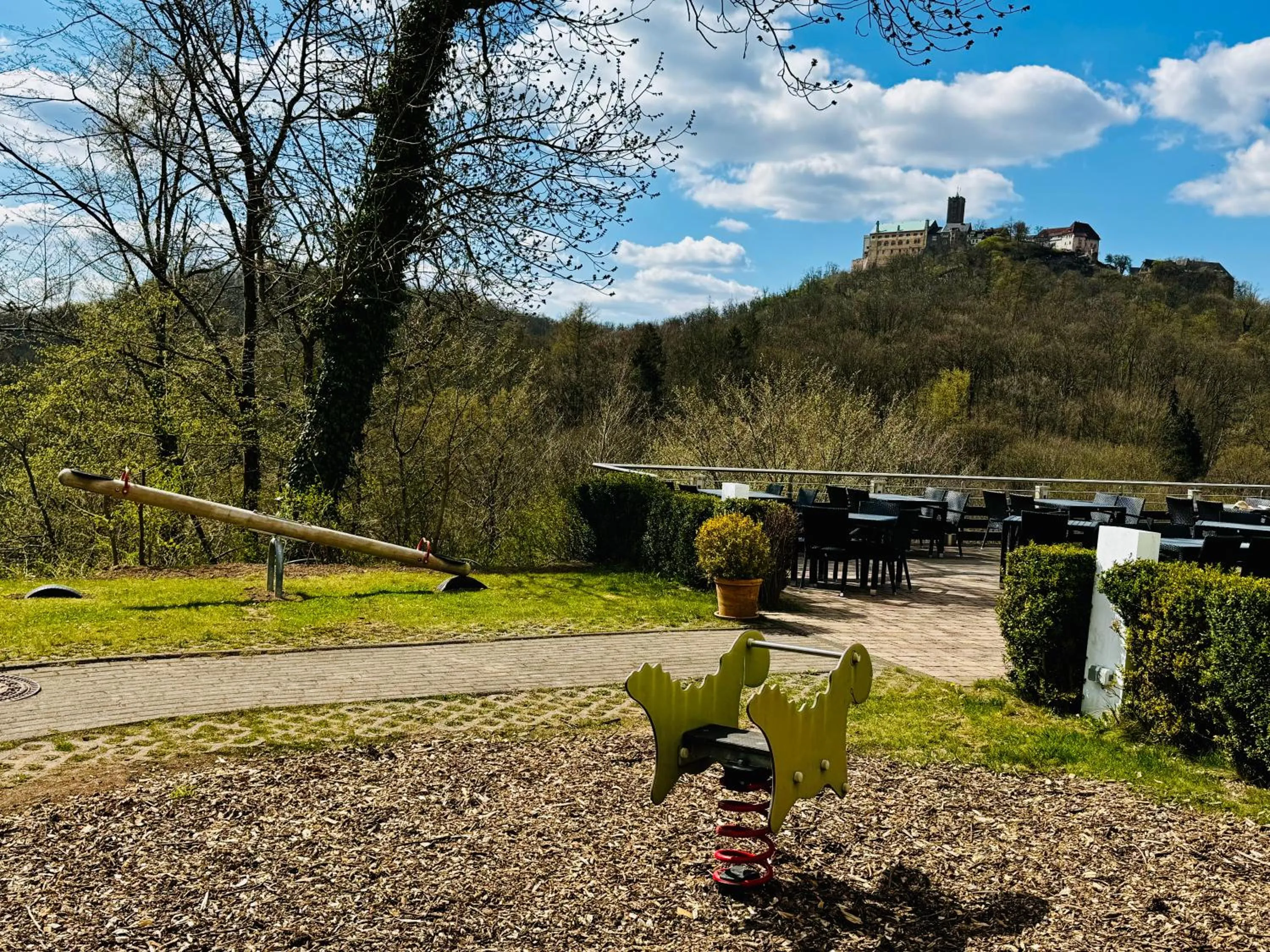 Children play ground in Haus Hainstein