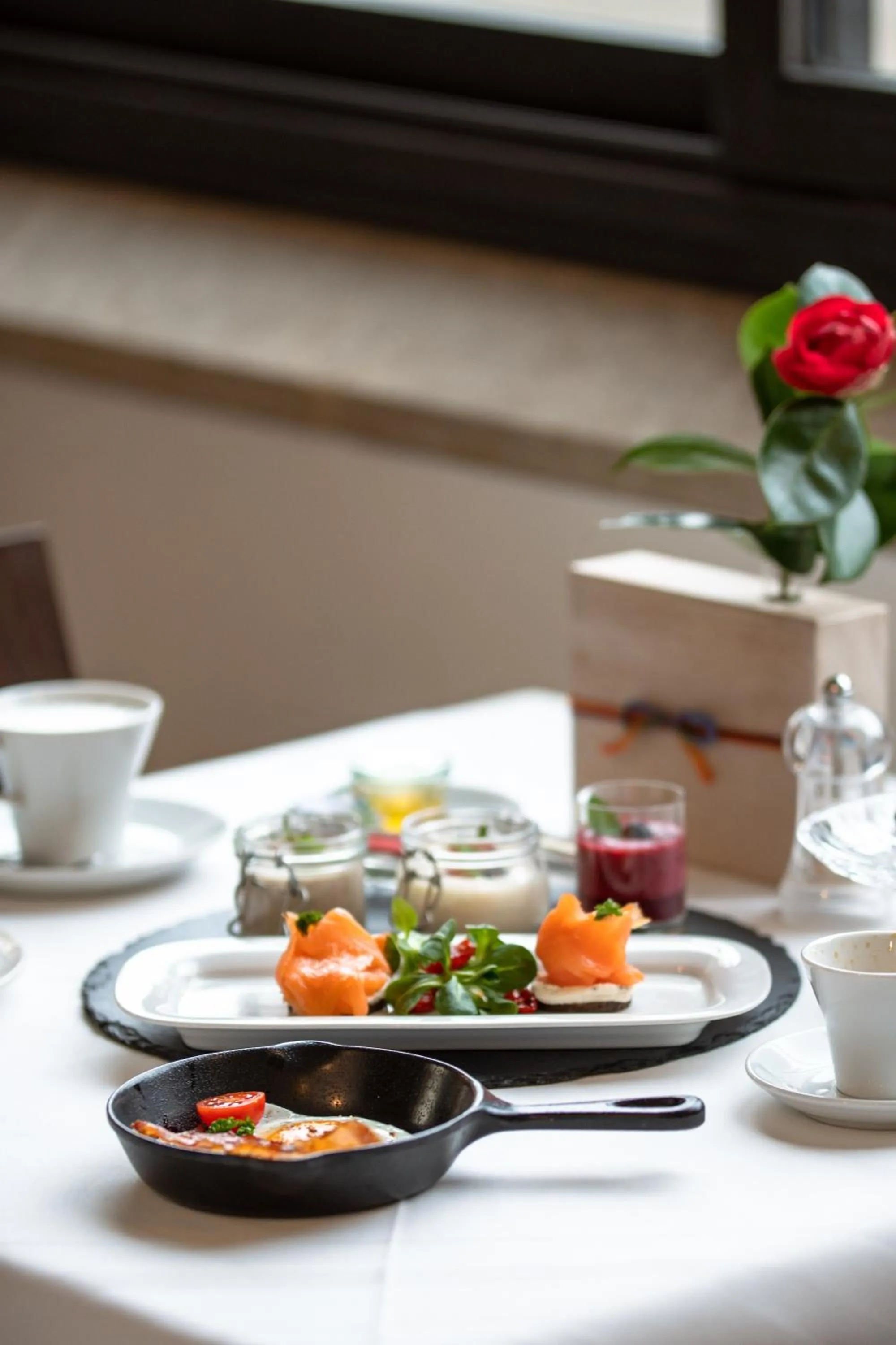 Breakfast in Boutique Hotel Sunstar Brissago am Lago Maggiore