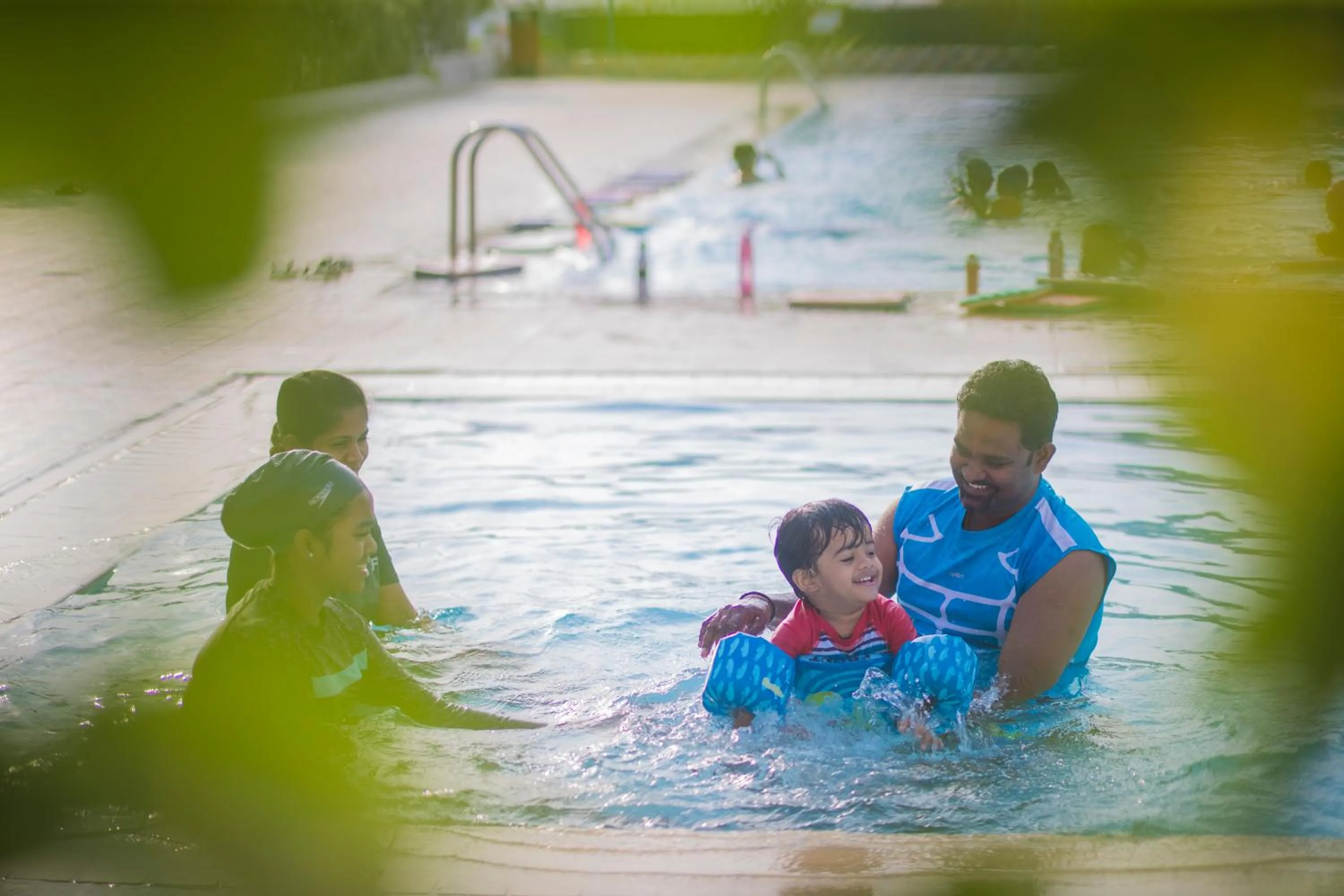 Swimming pool in Hotel Muscat Holiday