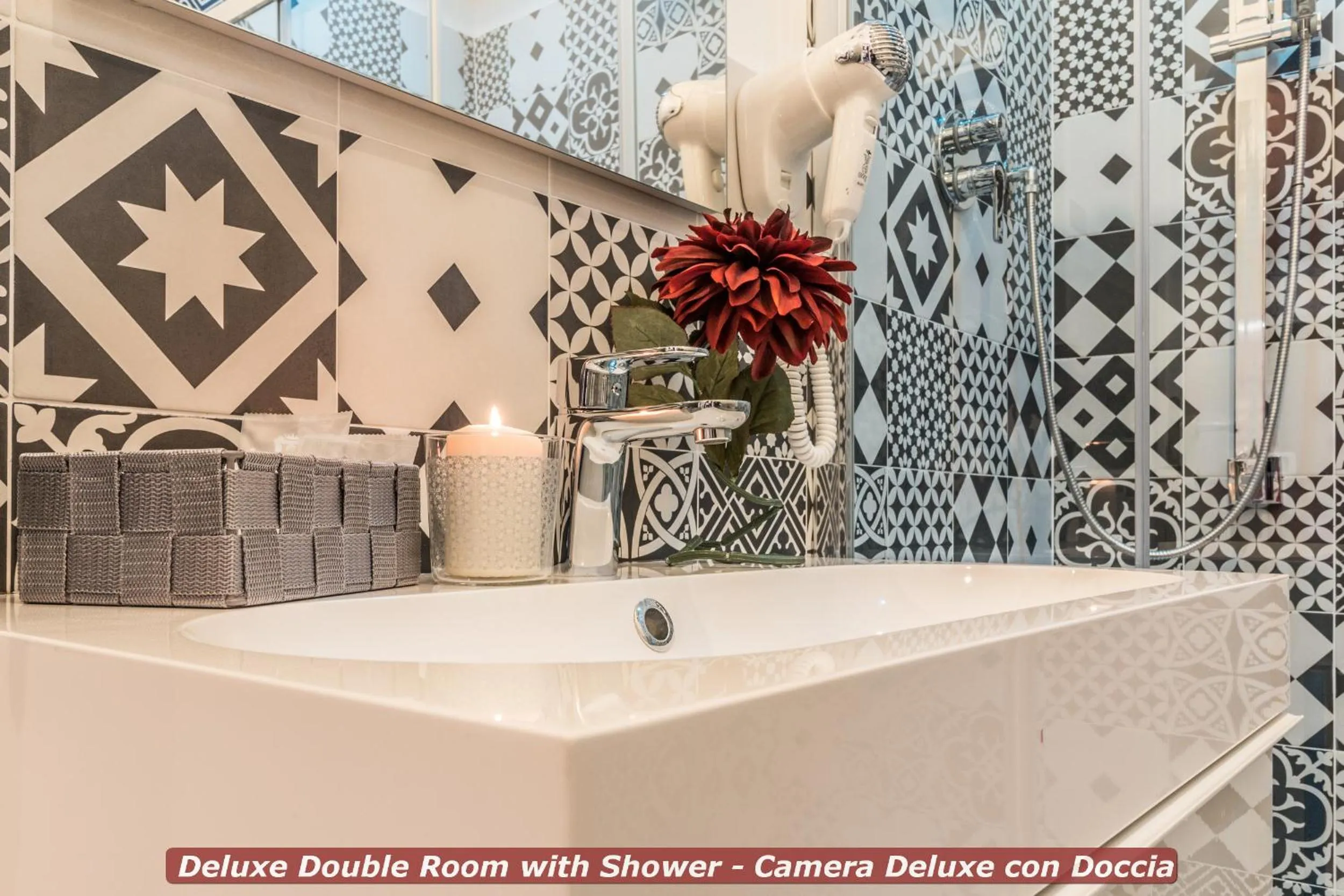 Bathroom in 4 Star Bologna Train Station - Self Check-In