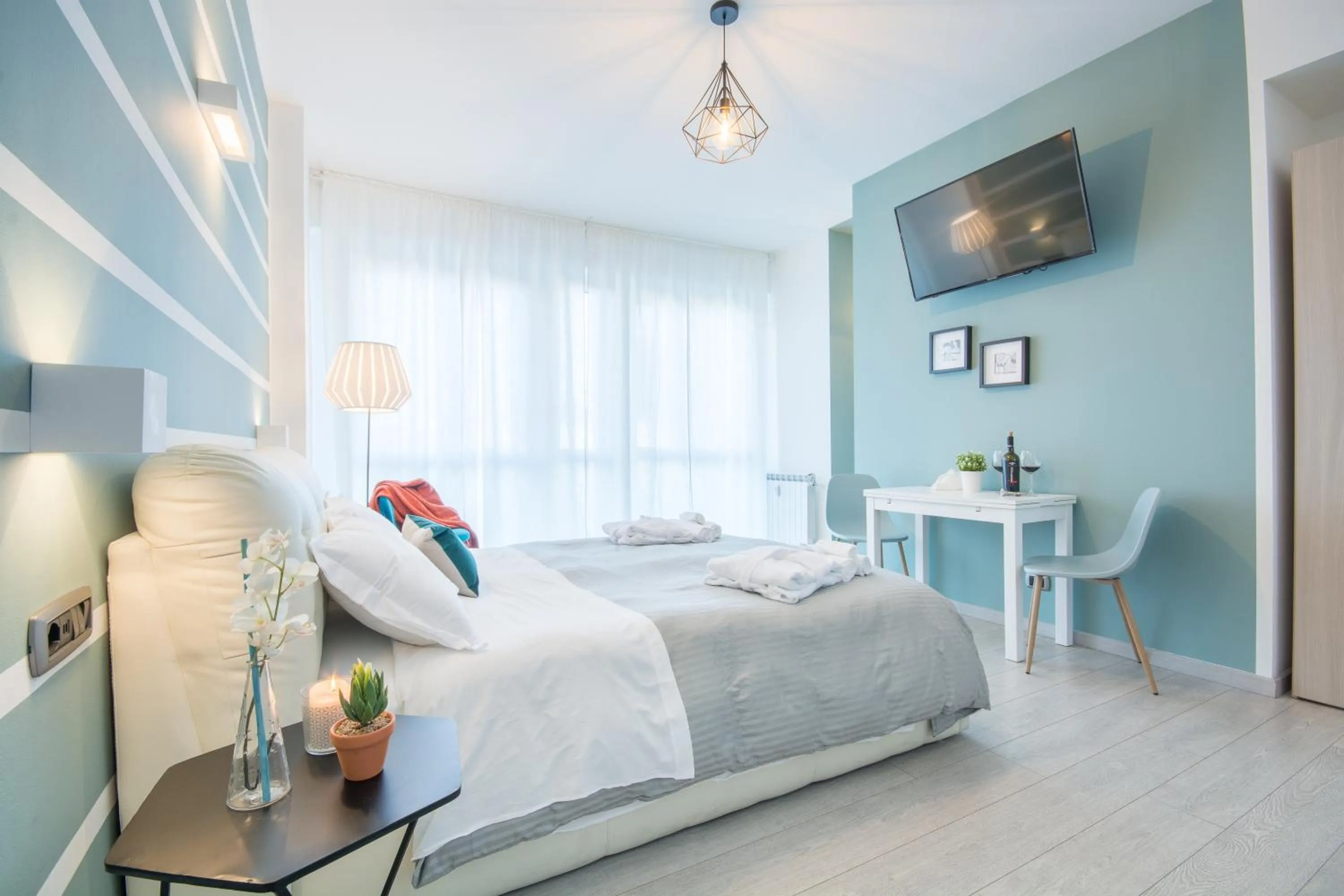 Bedroom, Bed in 4 Star Bologna Train Station - Self Check-In