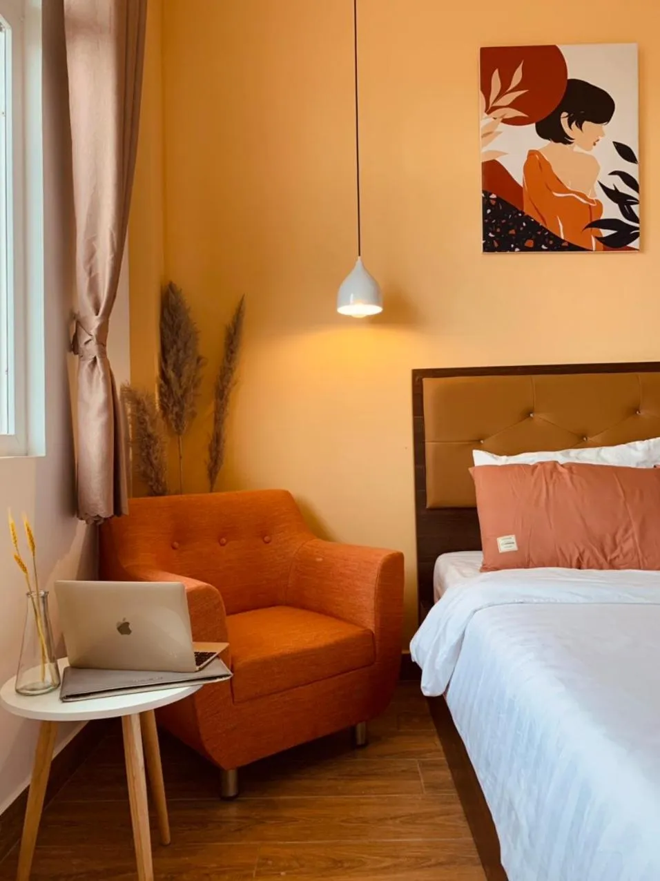 Bed in Hera Boutique Hotel