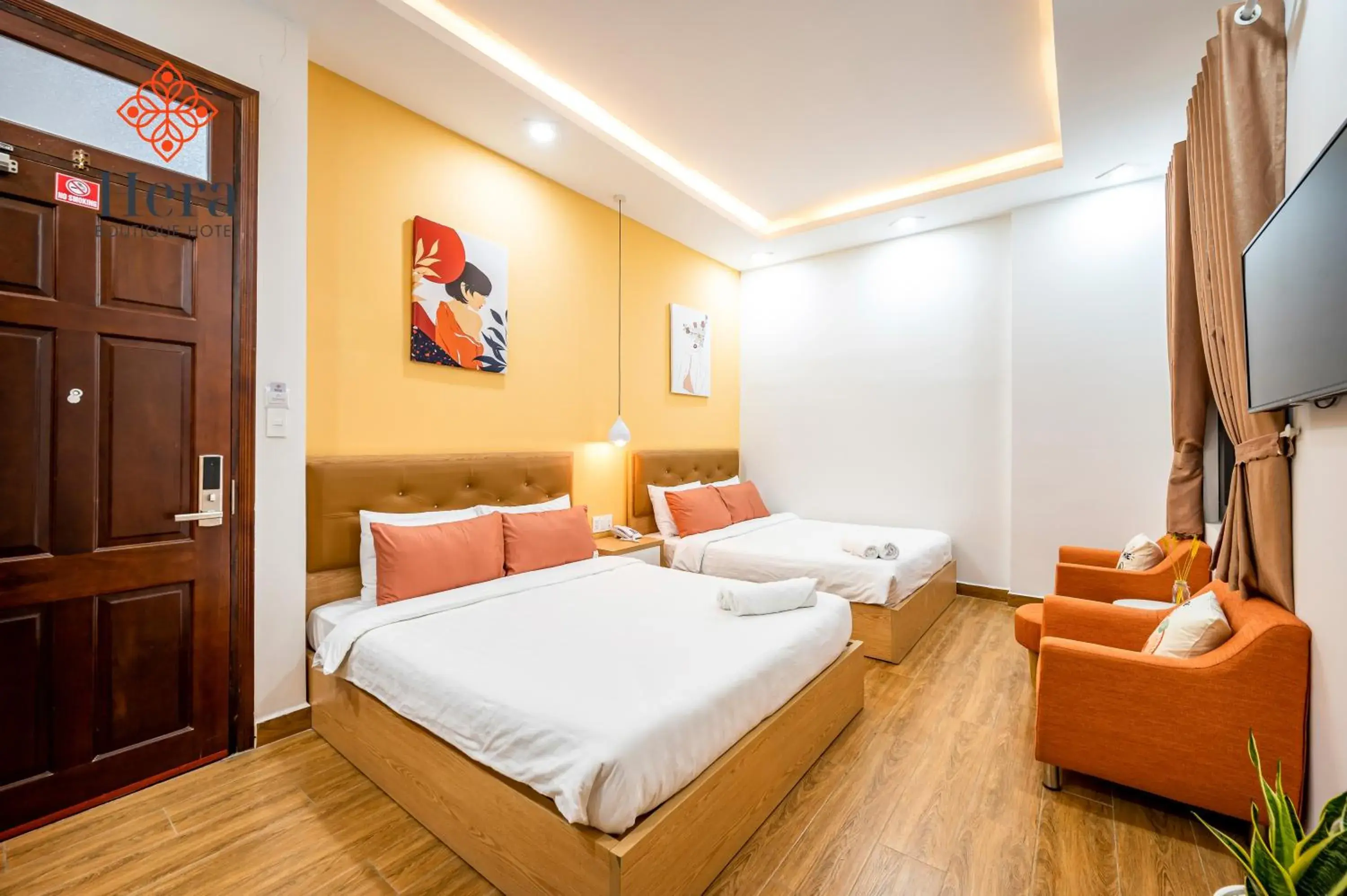 Standard Queen Room with Two Queen Beds in Hera Boutique Hotel Standard Queen Room with Two Queen Beds in Hera Boutique Hotel