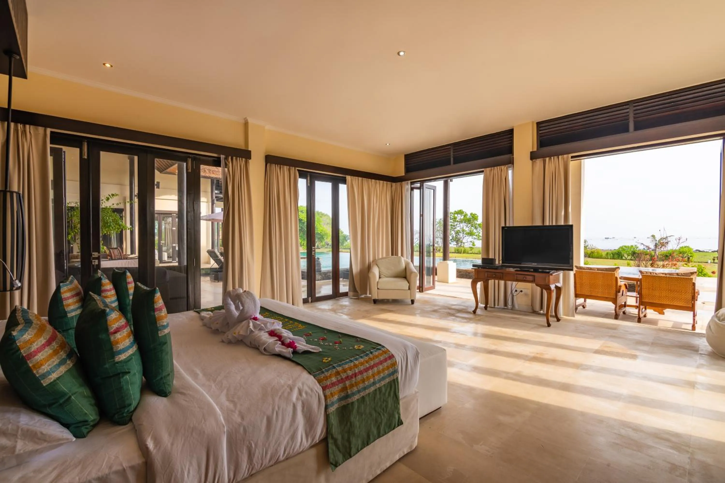 Bedroom, Bed in Villa Bali Il Mare