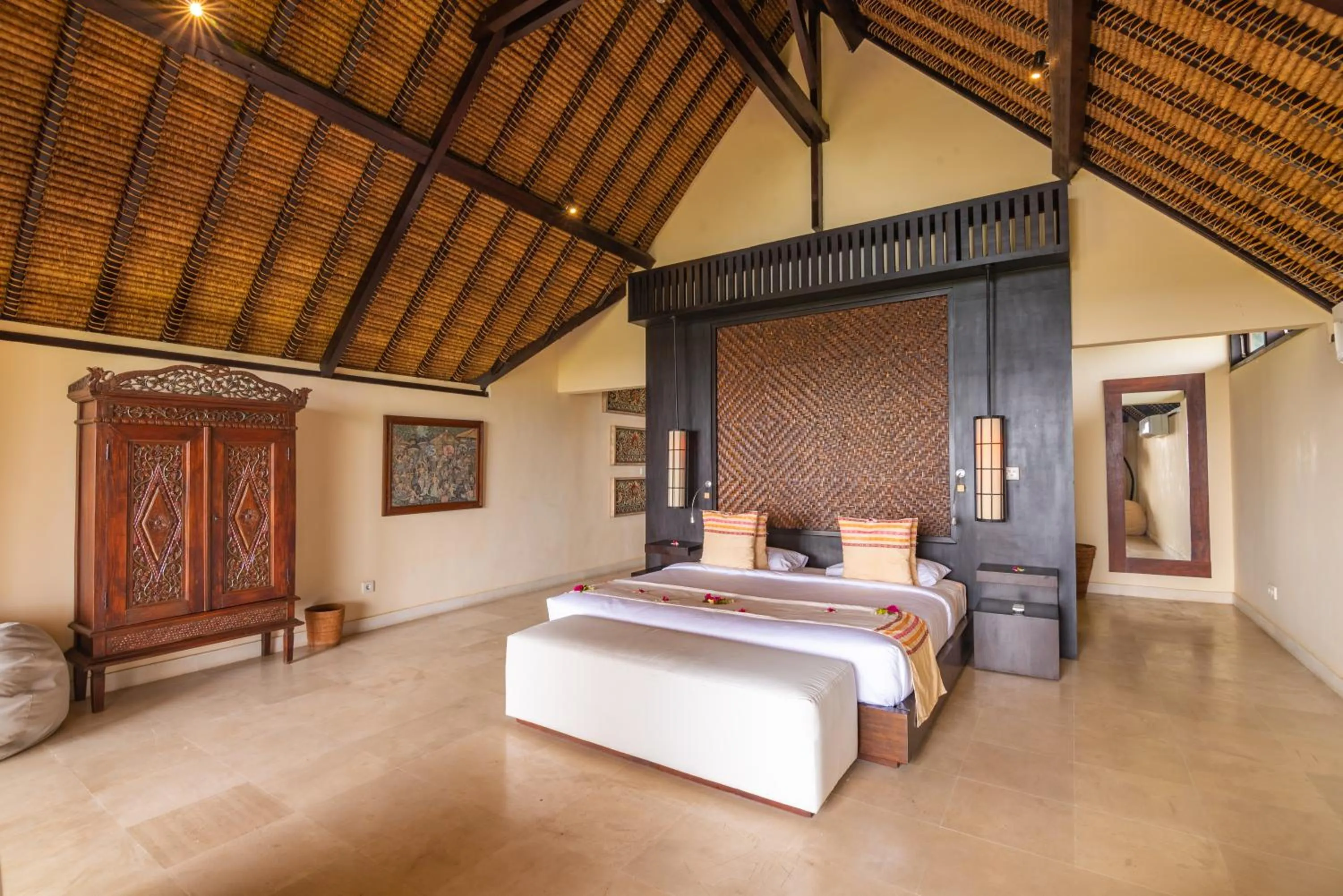 Bedroom, Bed in Villa Bali Il Mare