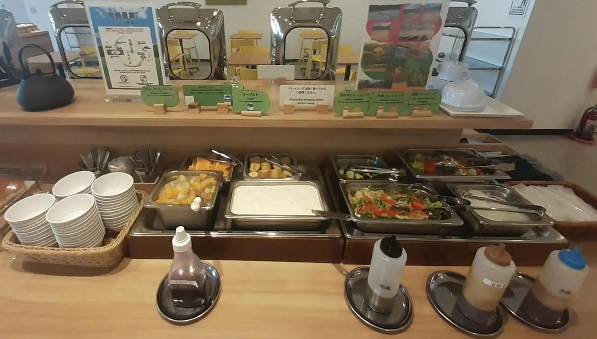 Food and drinks in APA Hotel Nagano