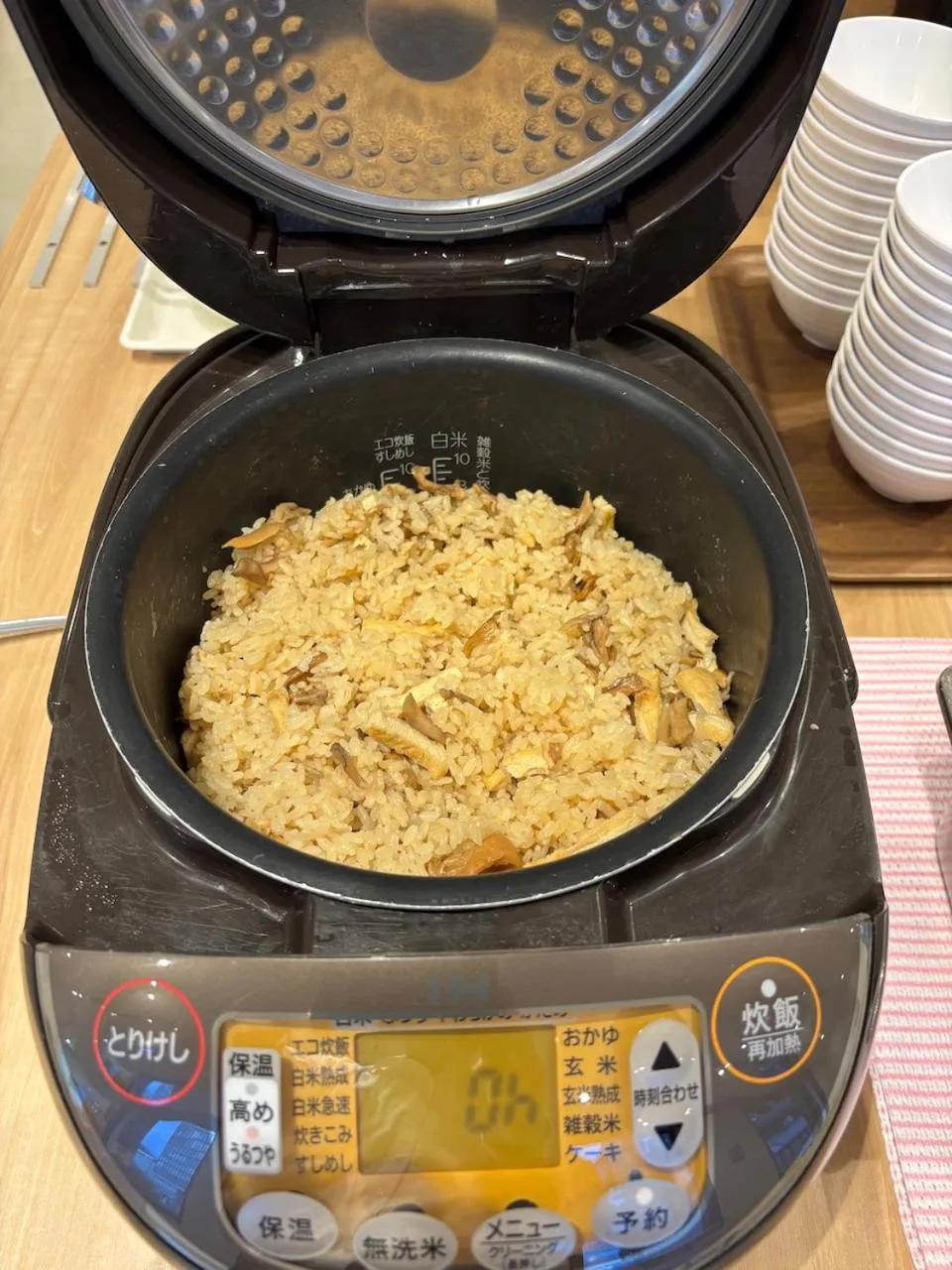 Food and drinks in APA Hotel Nagano