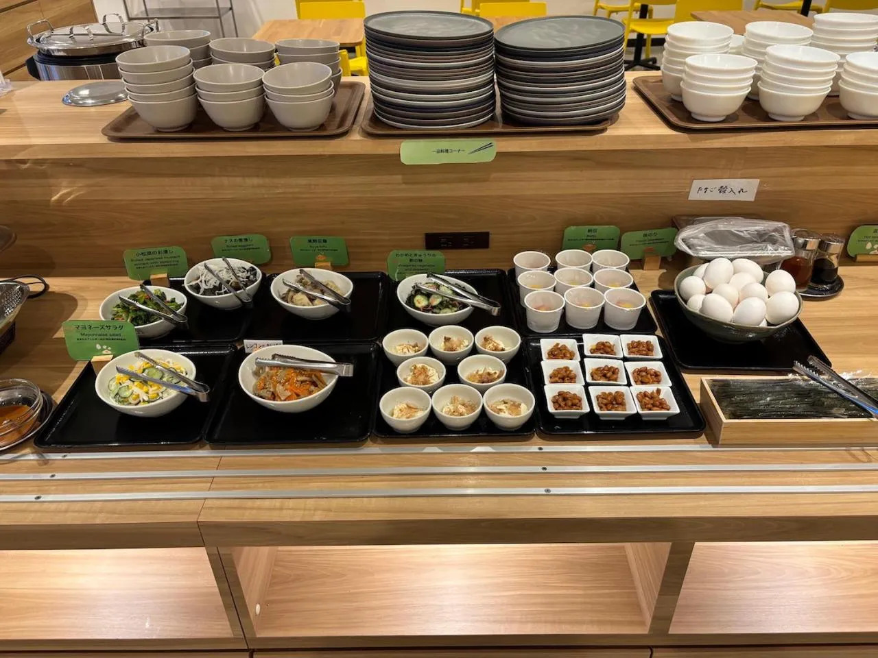 Food and drinks in APA Hotel Nagano