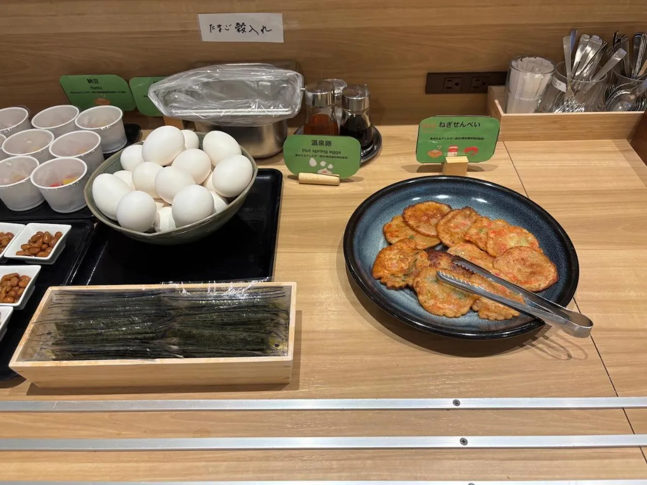 Food and drinks in APA Hotel Nagano