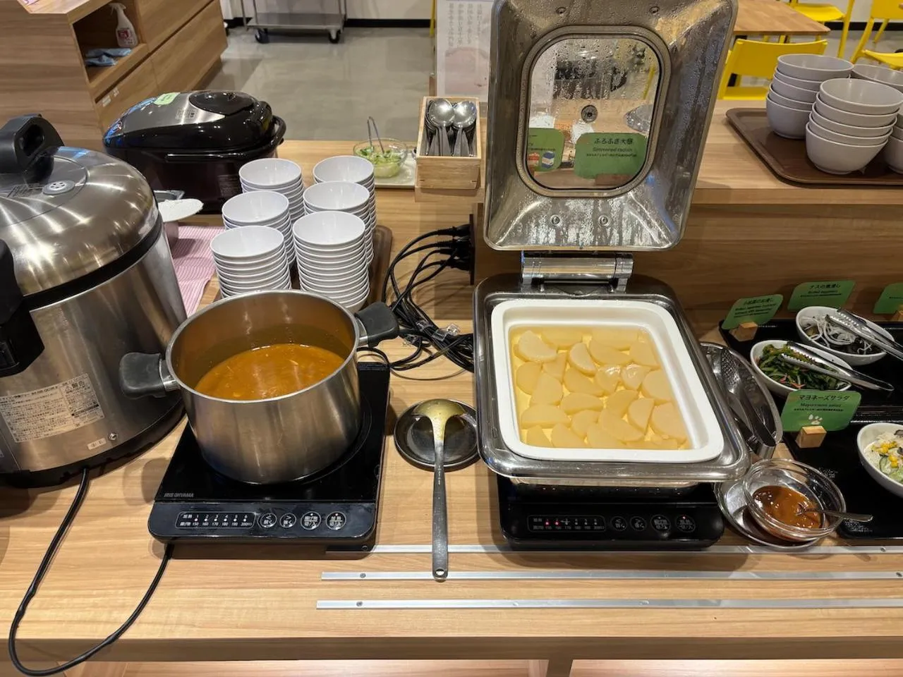 Food and drinks in APA Hotel Nagano