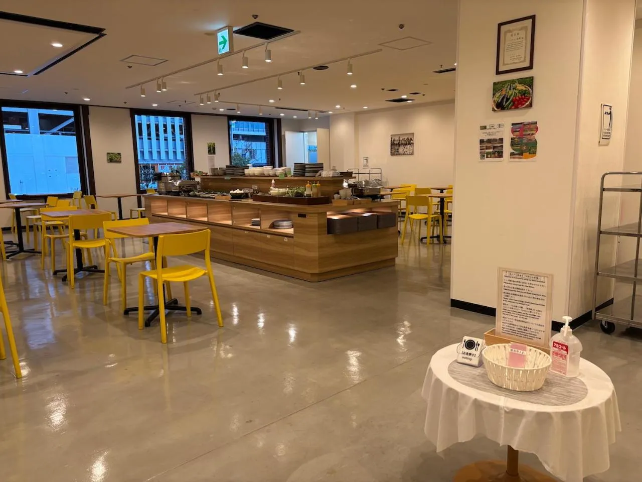 Food and drinks in APA Hotel Nagano