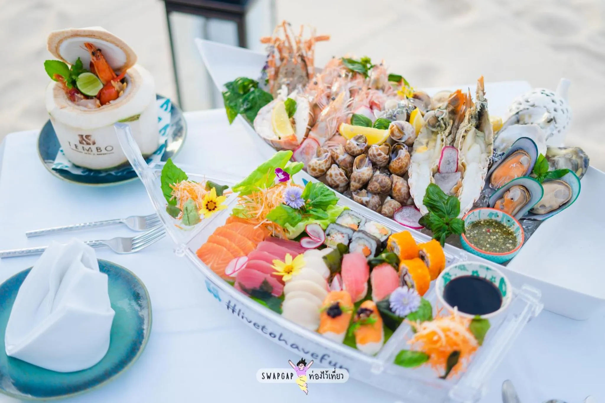 Restaurant/places to eat in Tembo Beach Club & Resort