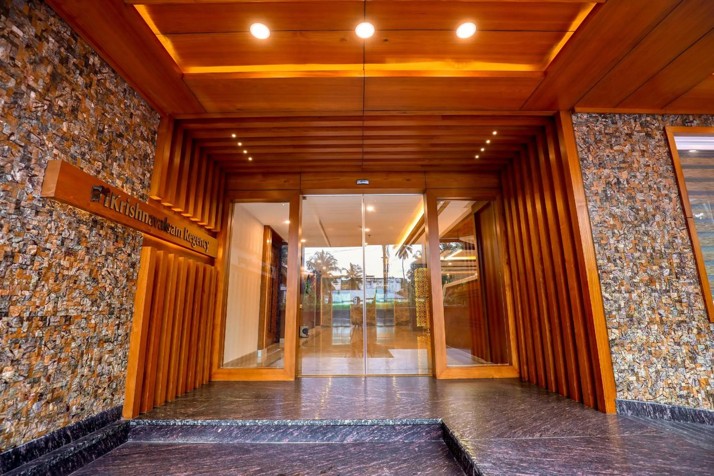 Facade/entrance in Krishnavalsam Regency