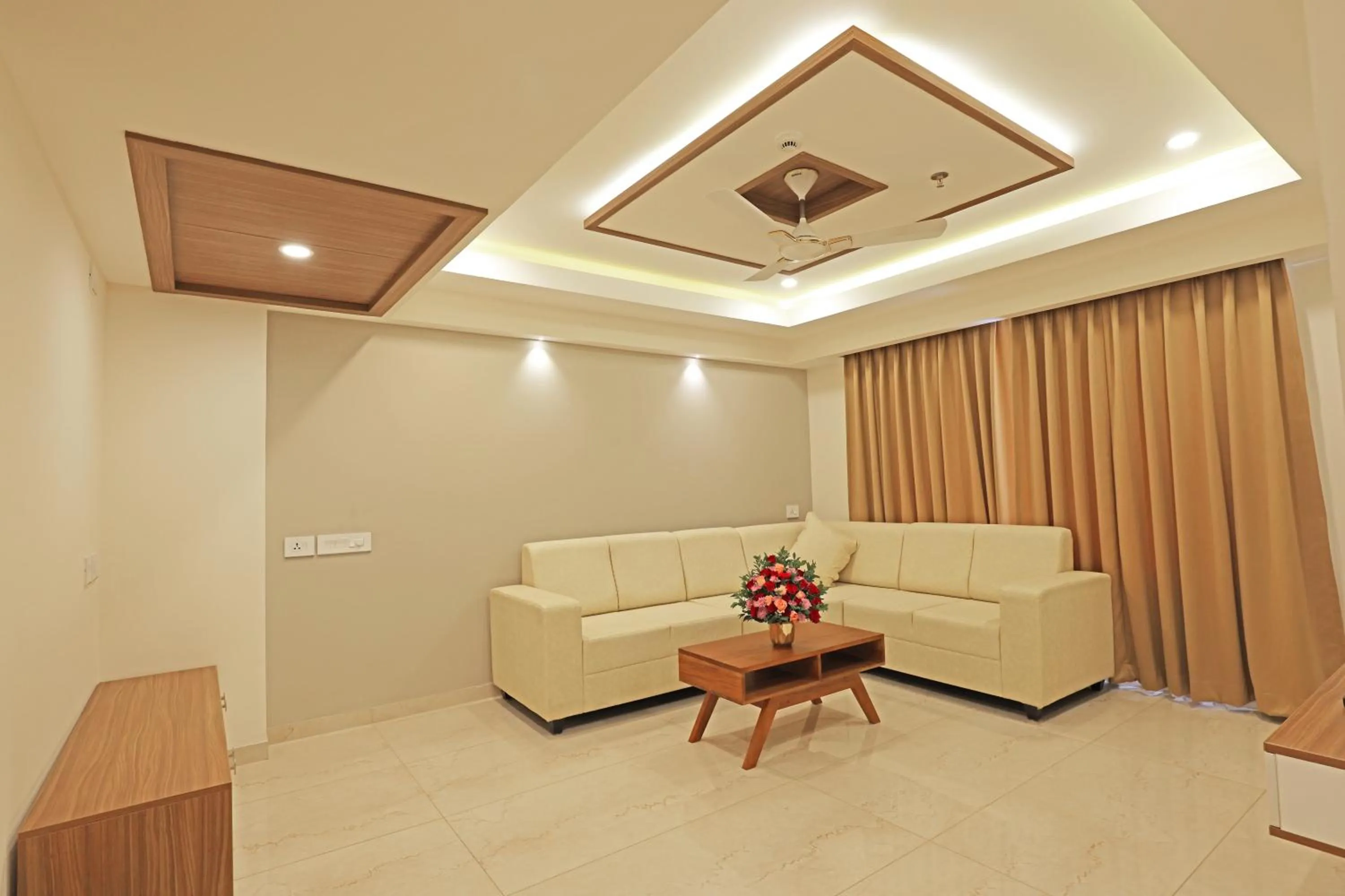 Living room in Krishnavalsam Regency