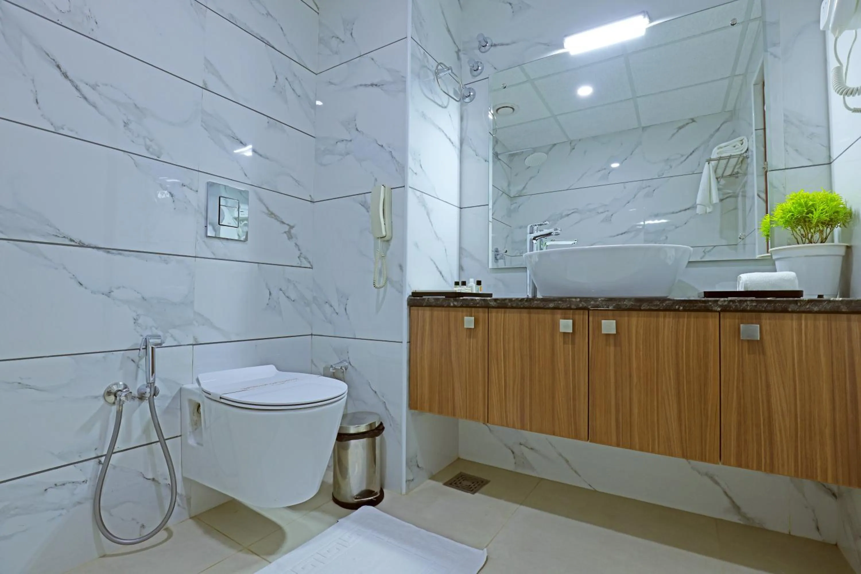 Bathroom in Krishnavalsam Regency