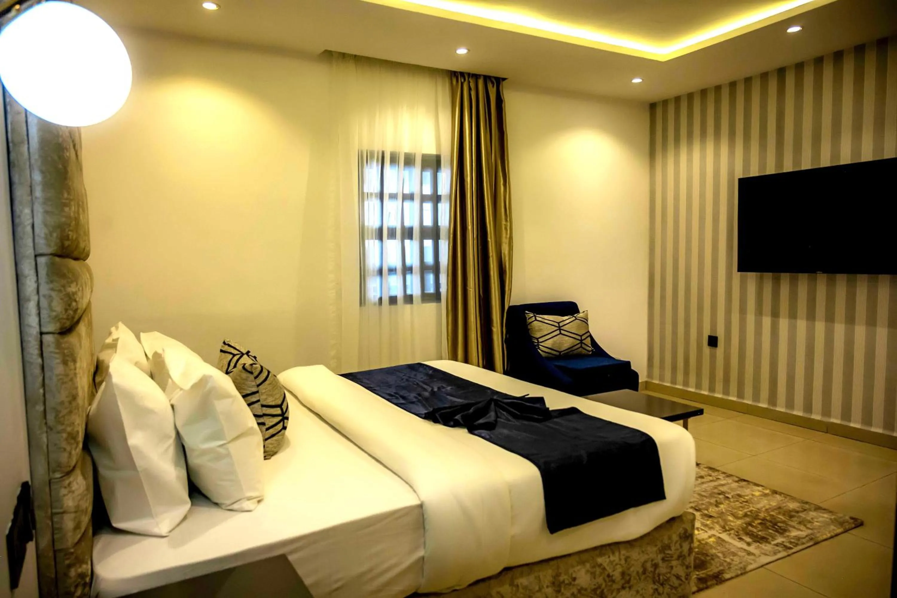 Bed in Gordonsville Escape Boutique Hotel