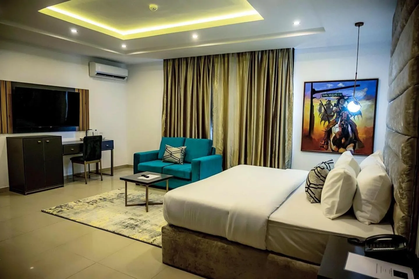 Bed in Gordonsville Escape Boutique Hotel