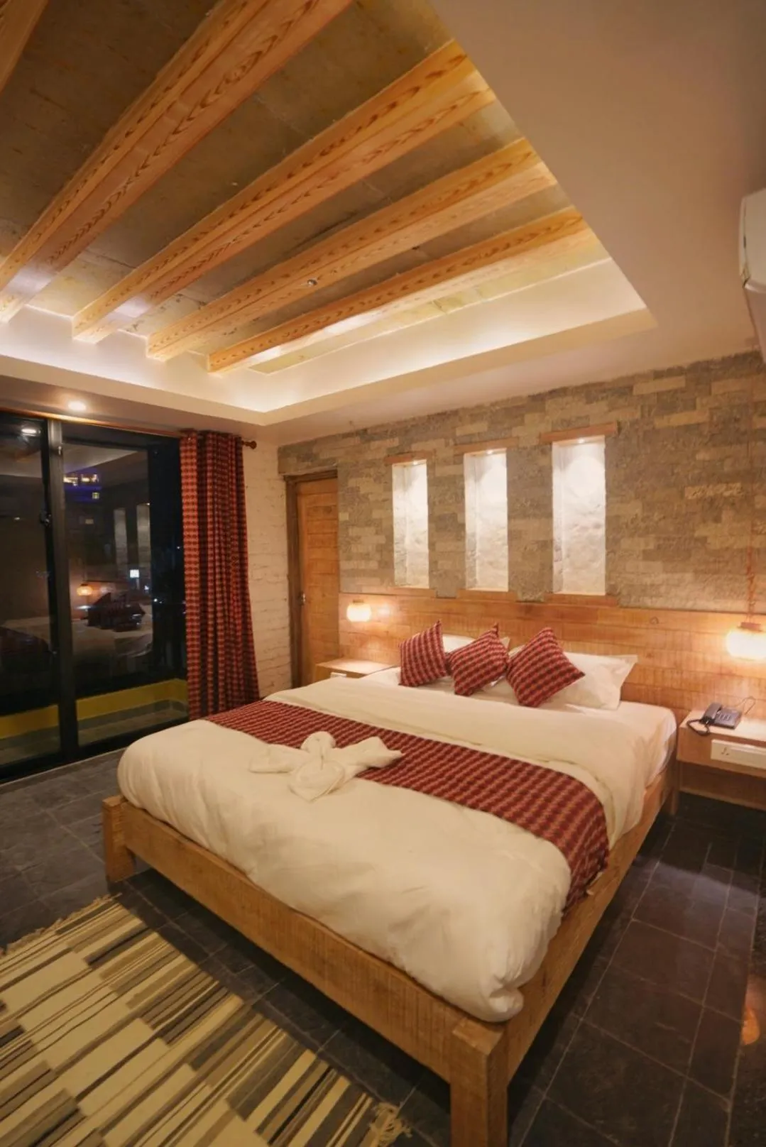 Bed in Hotel Mera Peak Private Limited