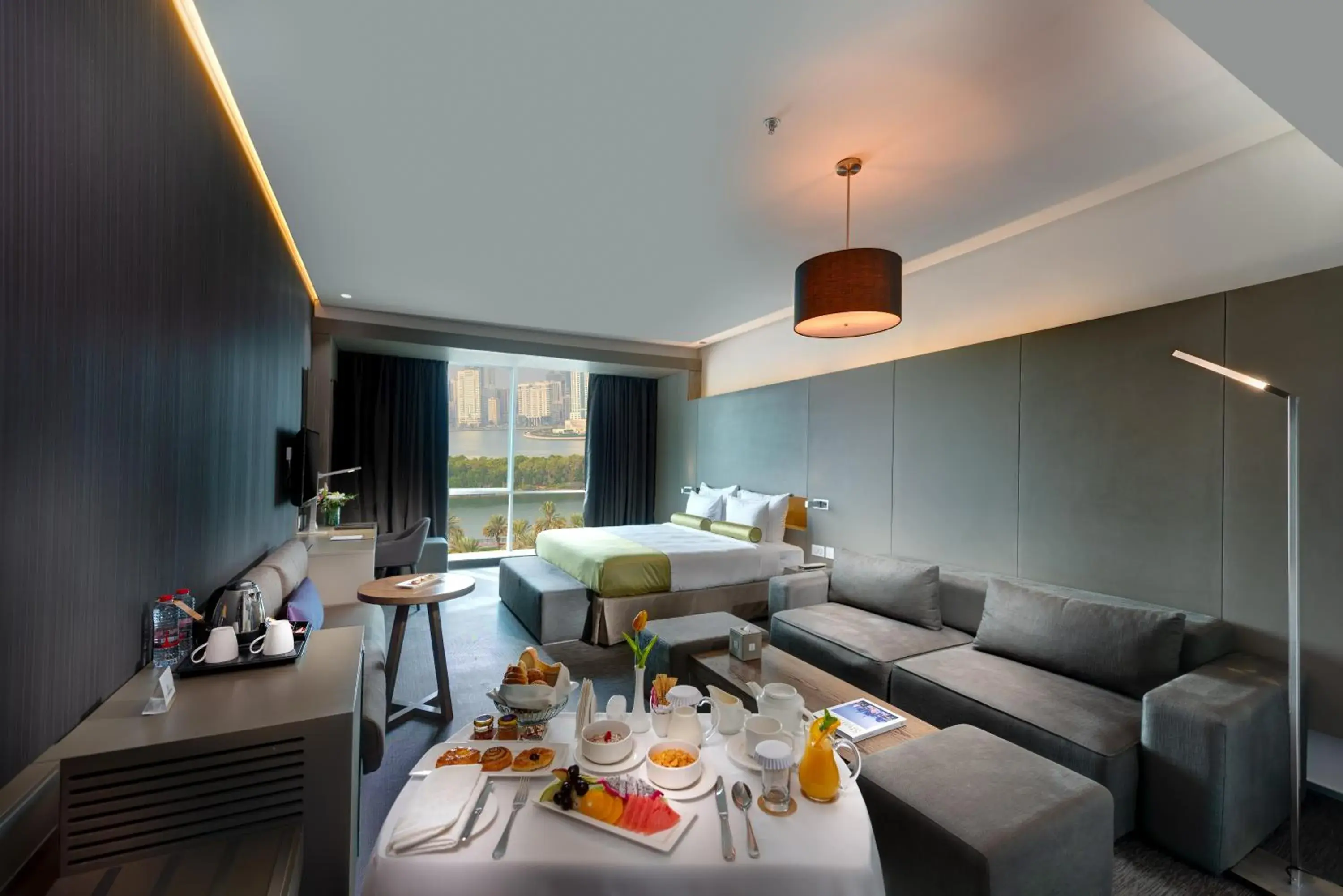 Premium King Room - Lagoon View in 72 Hotel Sharjah Premium King Room - Lagoon View in 72 Hotel Sharjah