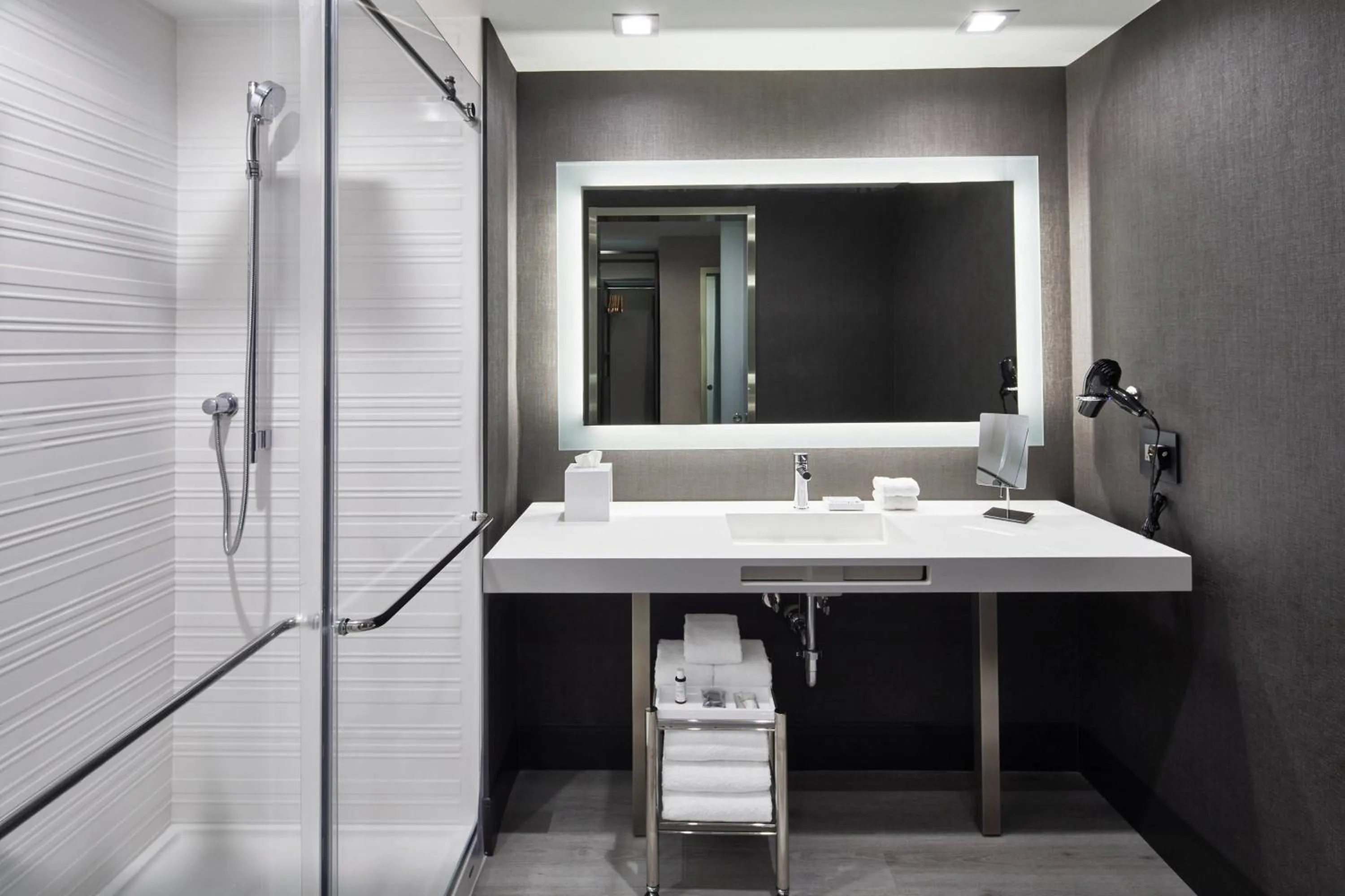 Bathroom in AC Hotel by Marriott Durham Duke University