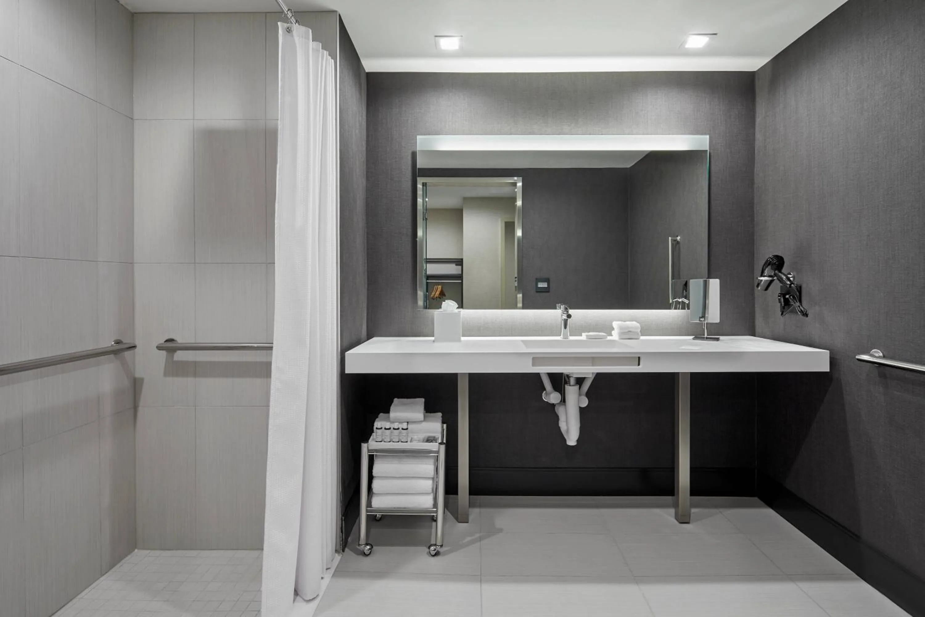 Bathroom in AC Hotel by Marriott Durham Duke University