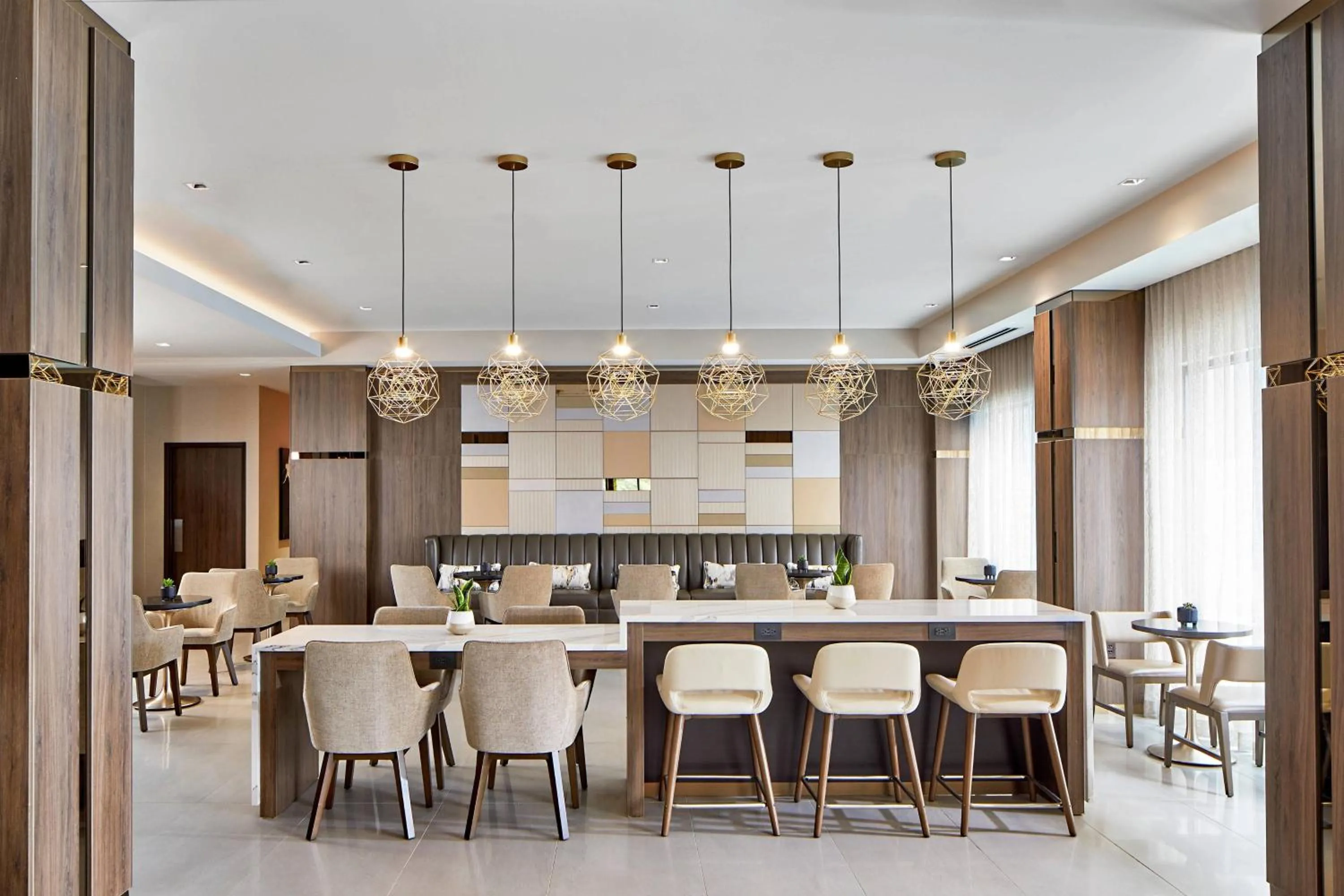 Kitchen or kitchenette in AC Hotel by Marriott Durham Duke University