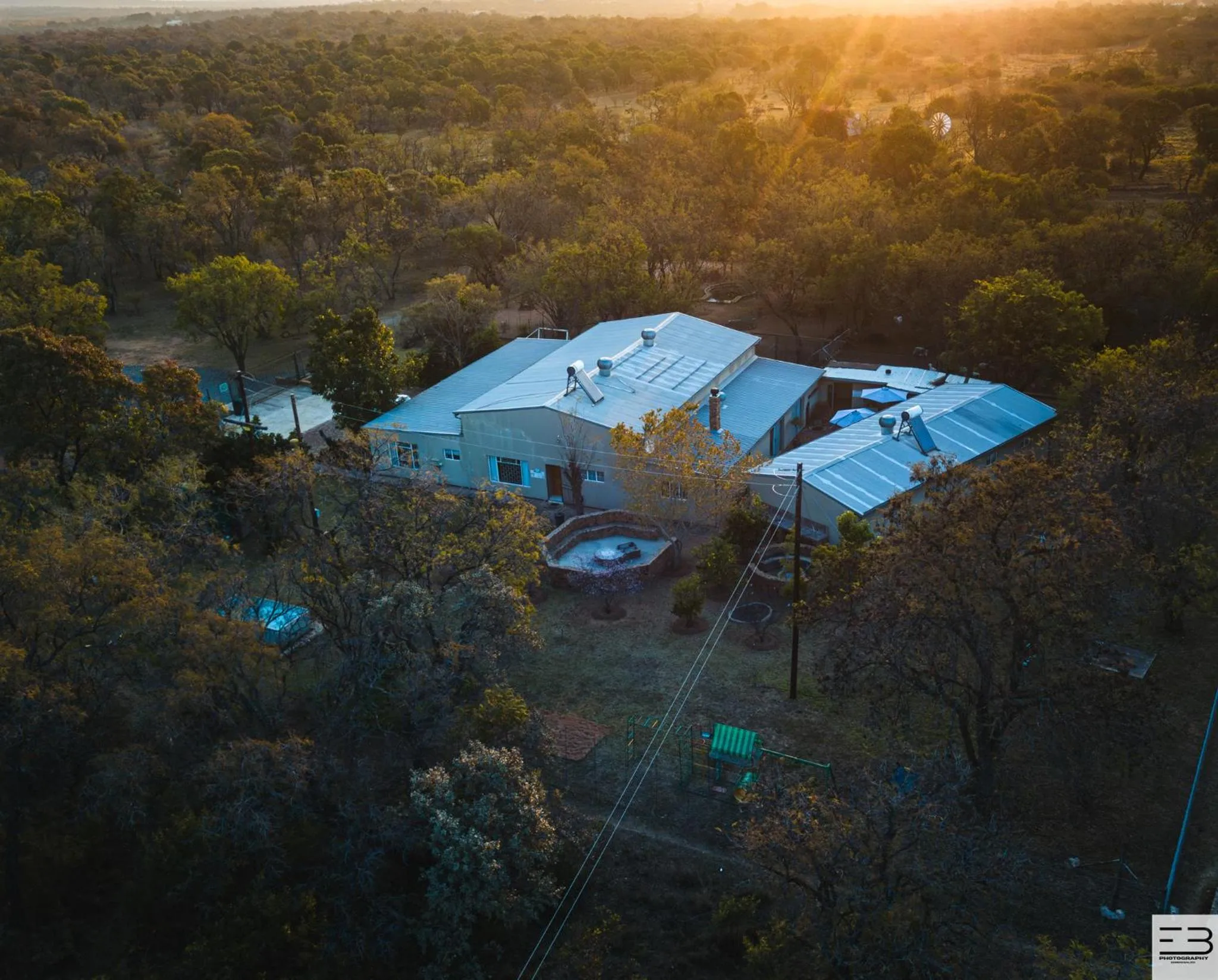 Natural landscape in Geluksfontein Private Game Farm