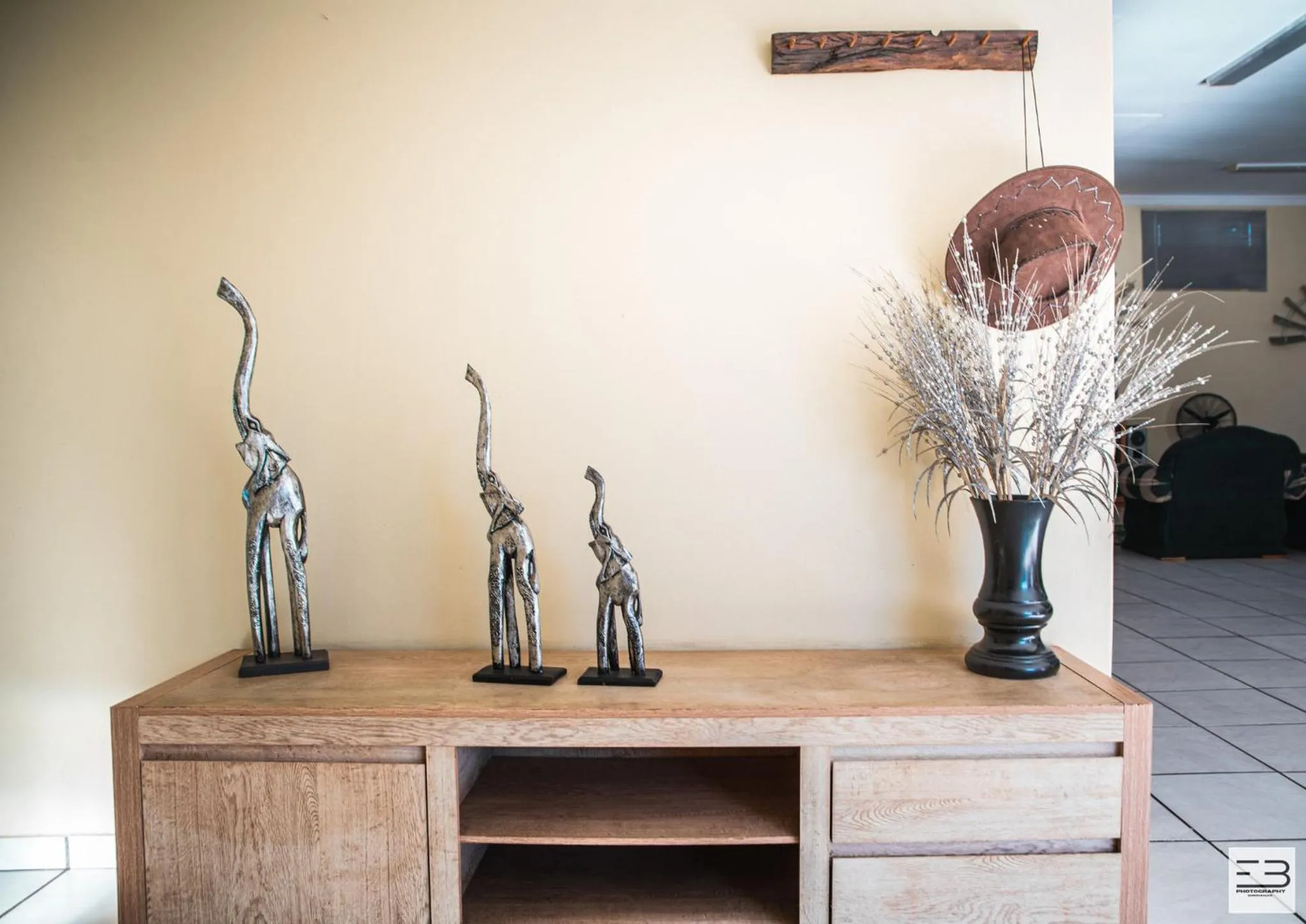 Decorative detail in Geluksfontein Private Game Farm