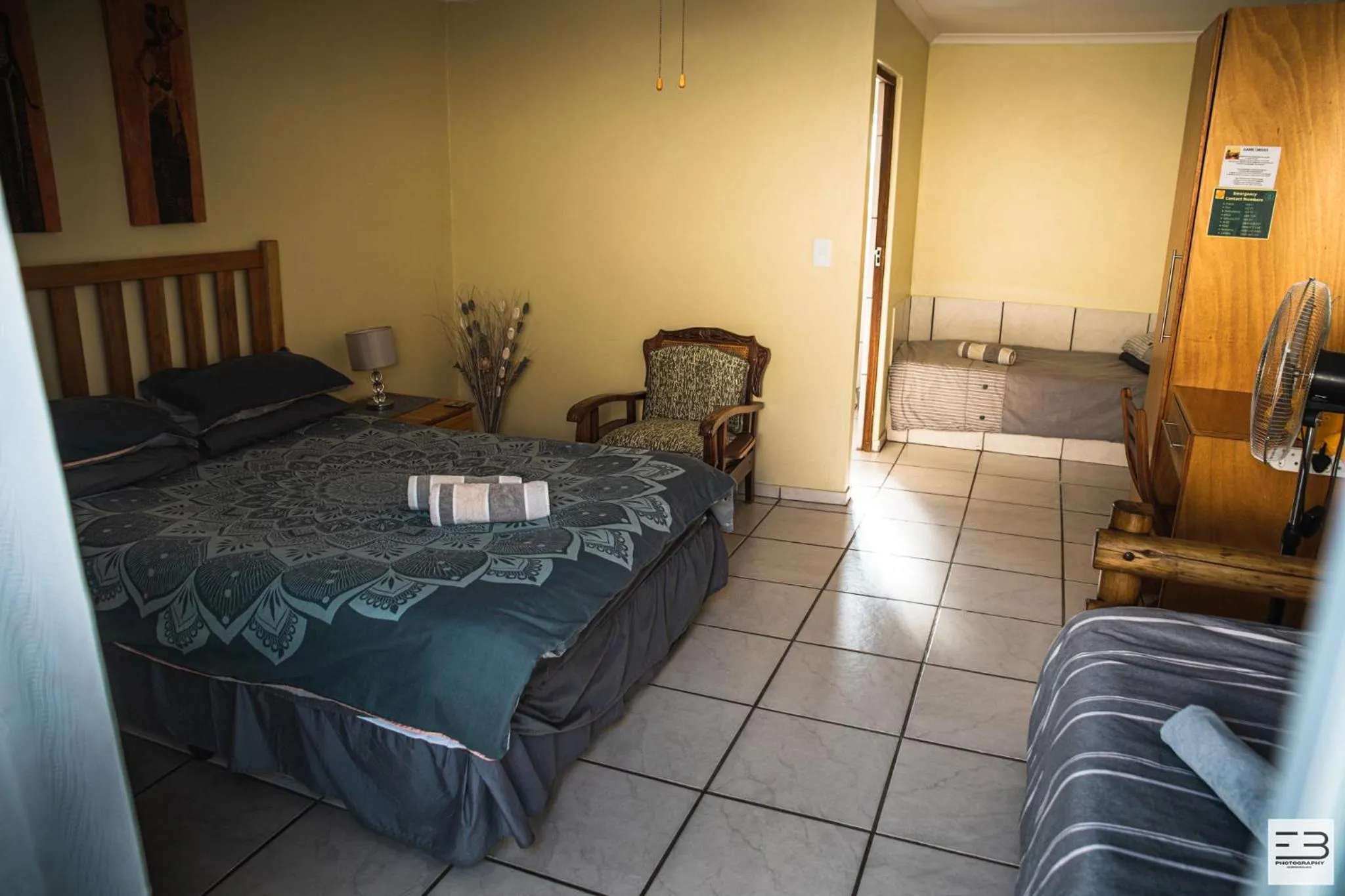 Photo of the whole room, Bed in Geluksfontein Private Game Farm