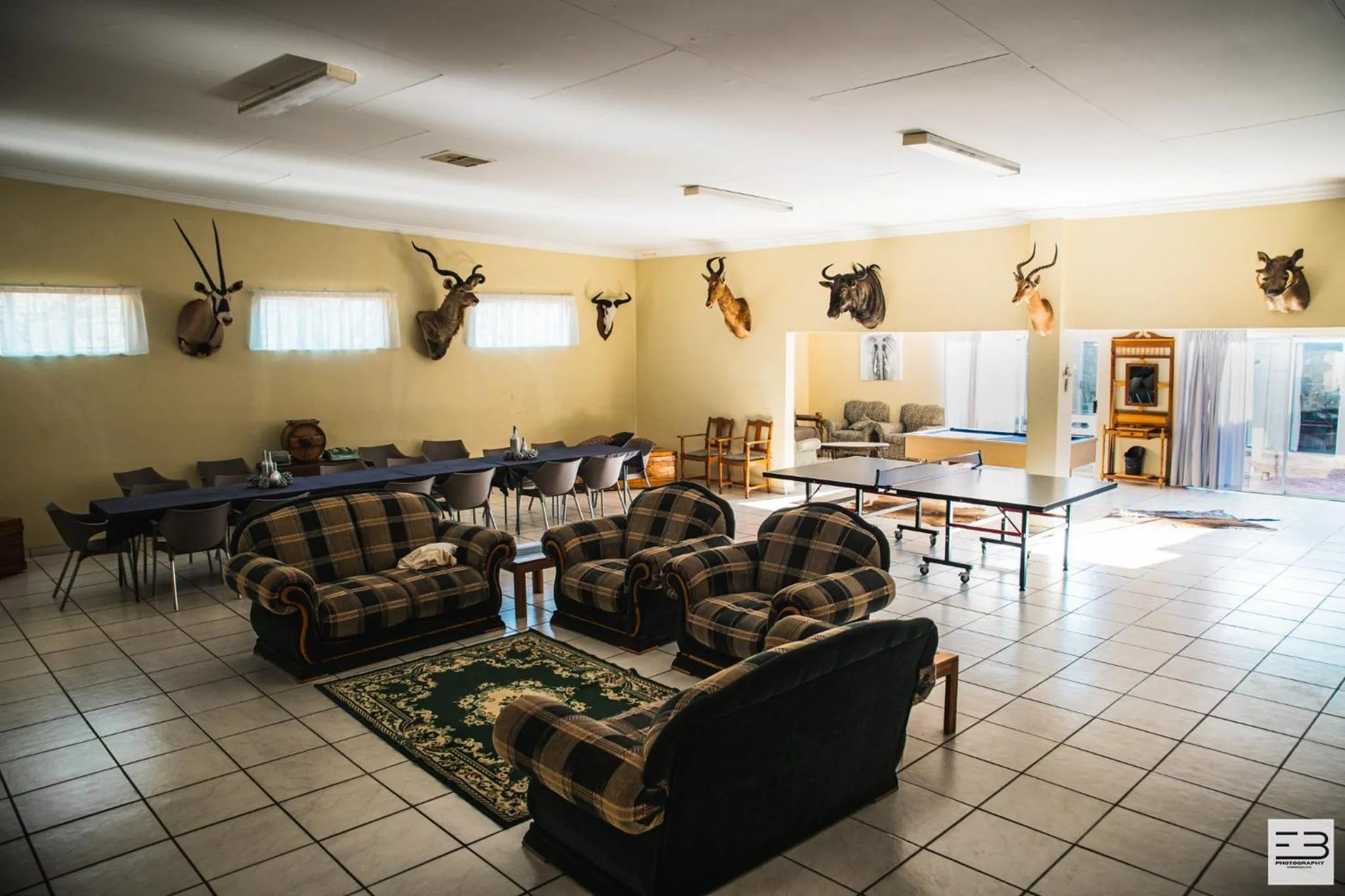 Living room in Geluksfontein Private Game Farm