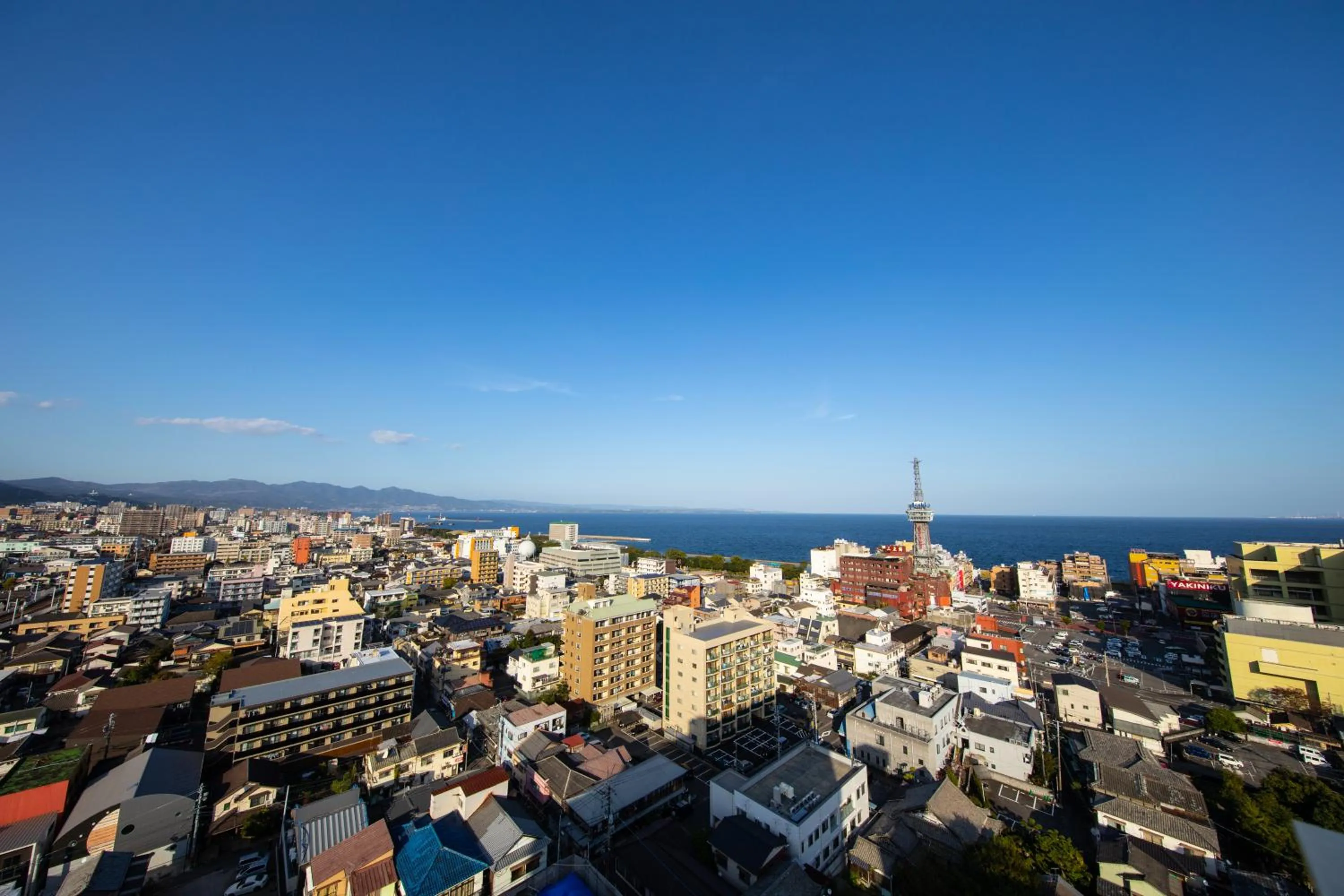 City view in AMANEK Beppu YULA-RE
